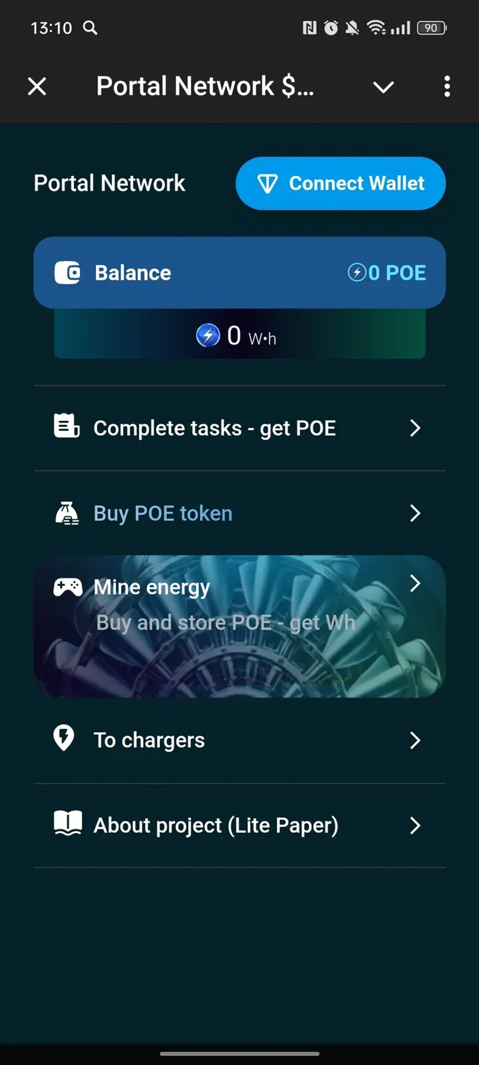 Portal Network $POE bot (en) в Телеграм — скриншот 1