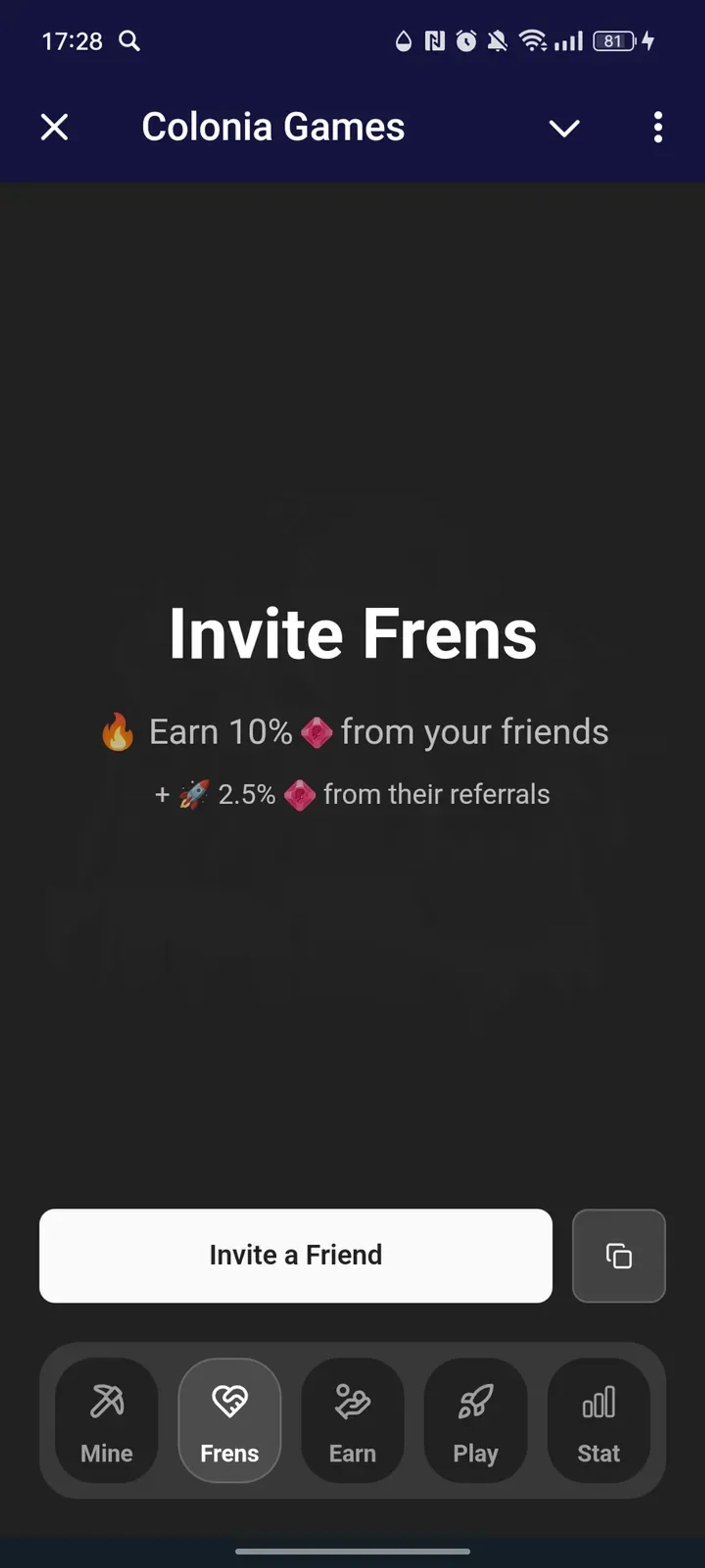 Colonia Games Telegram Screenshot 2