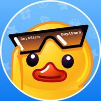 BuyAStars ✨ Logo Telegram