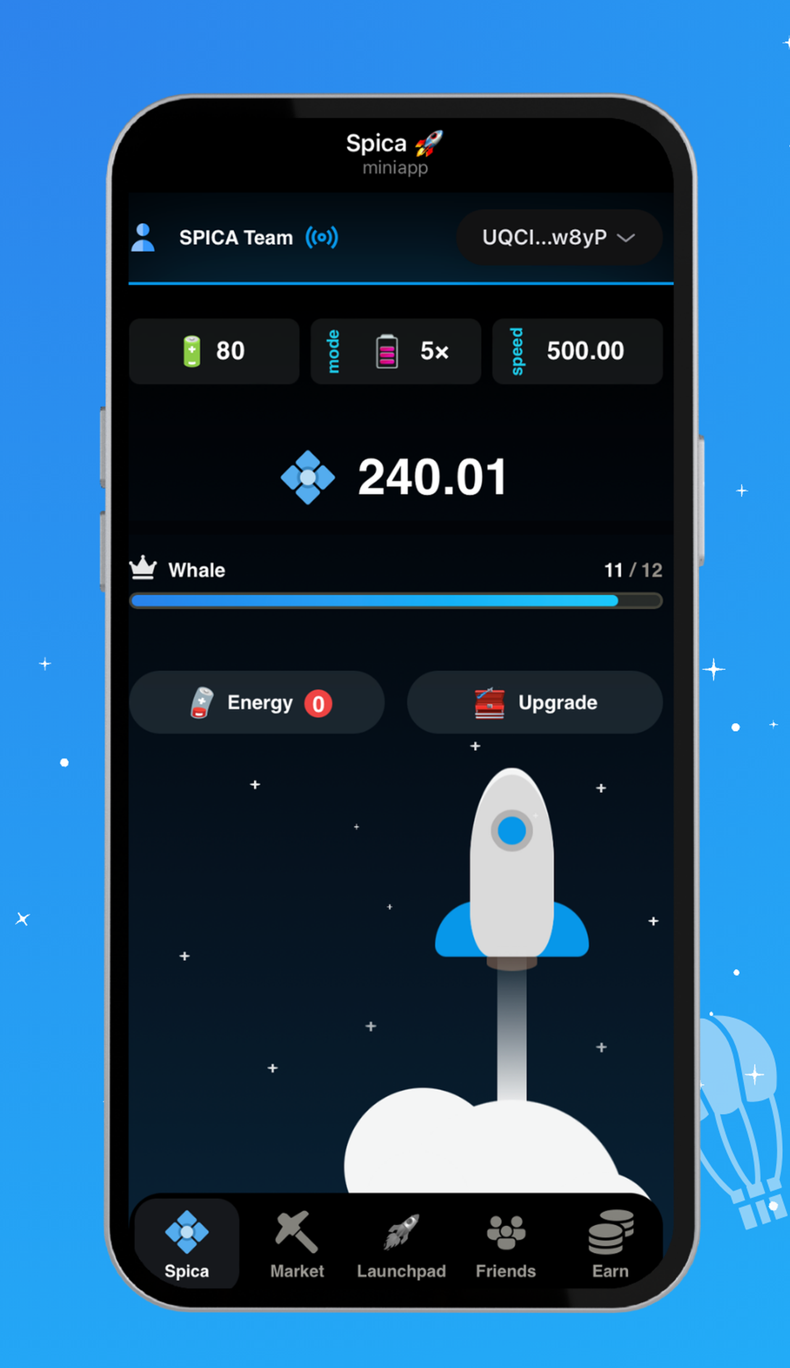 Spica 🚀 в Телеграм — скриншот 1
