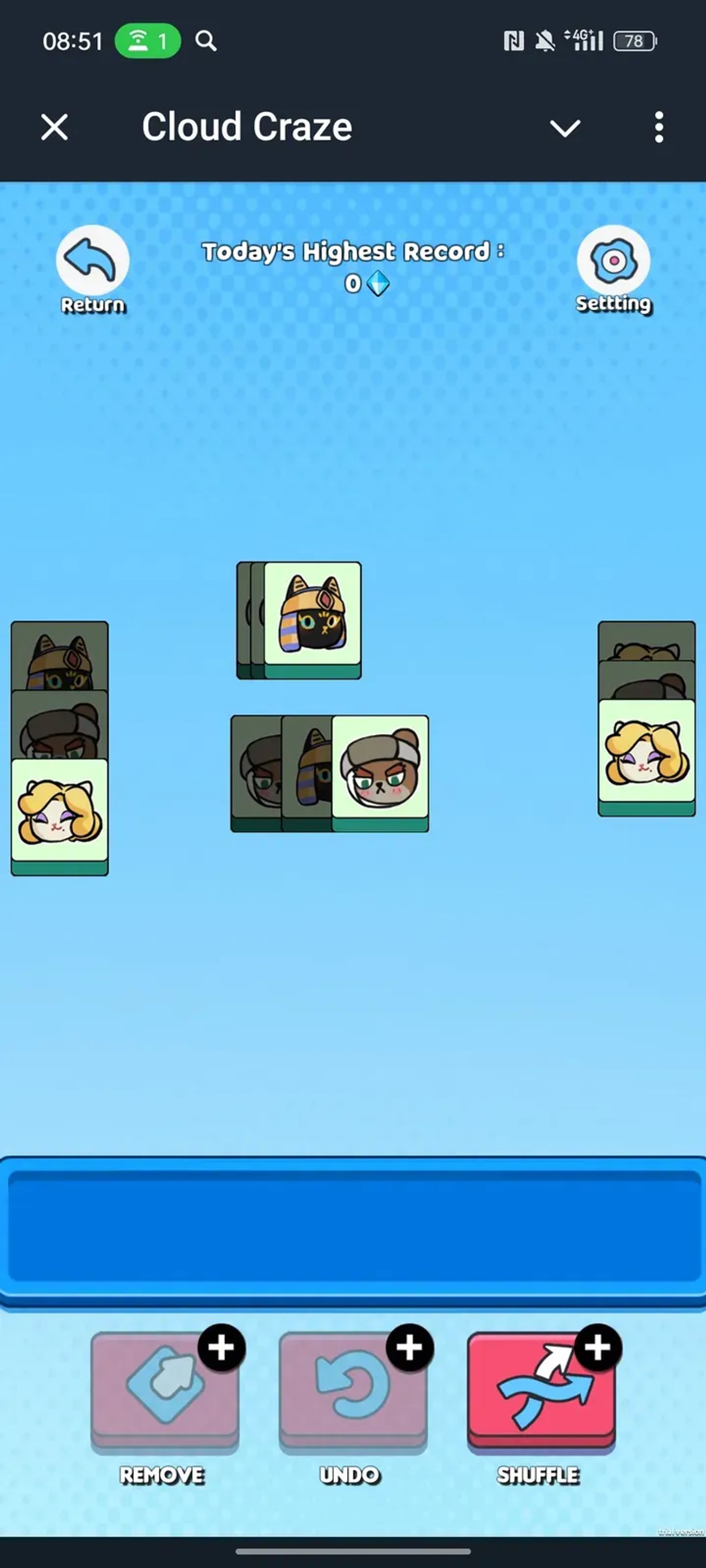 Cloud Craze в Телеграм — скриншот 1