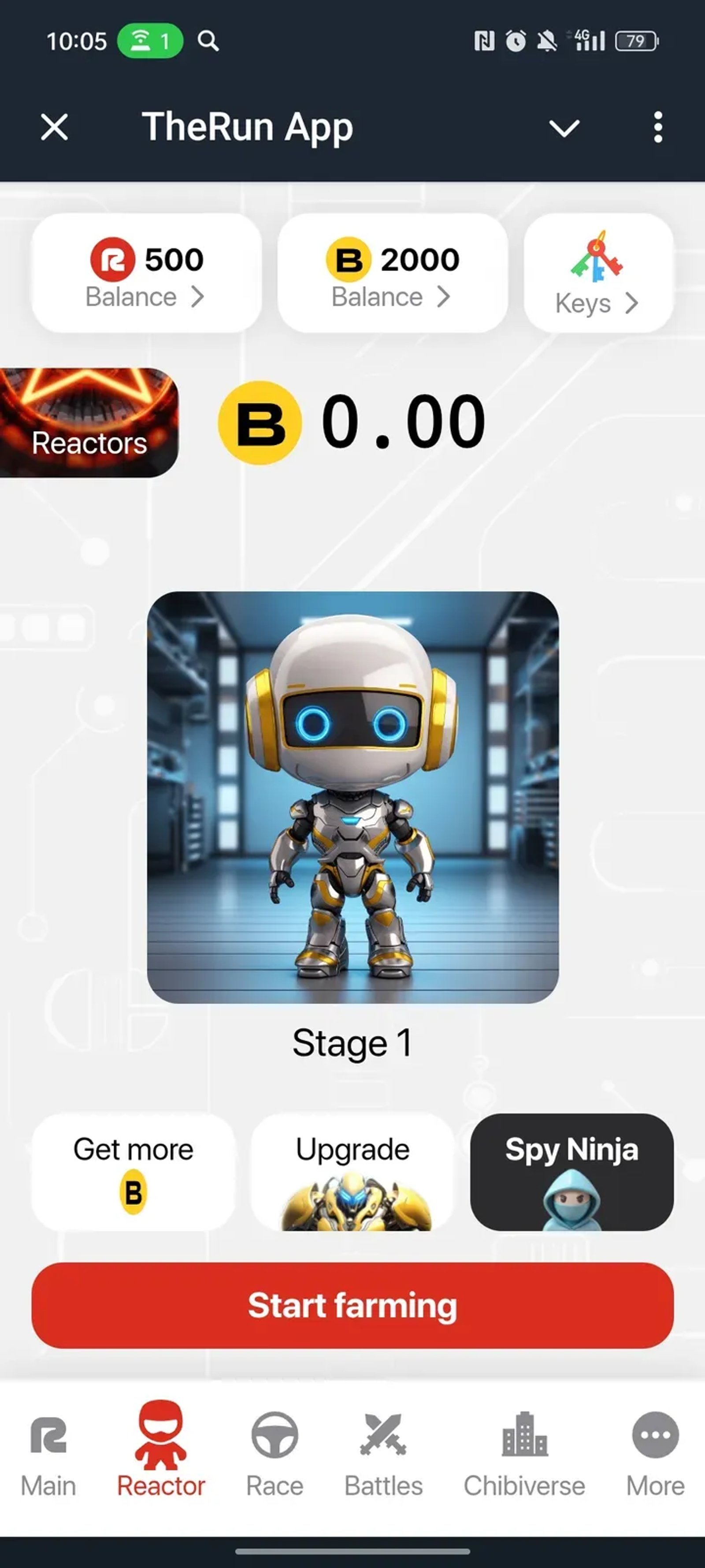 TheRun App в Телеграм — скриншот 2