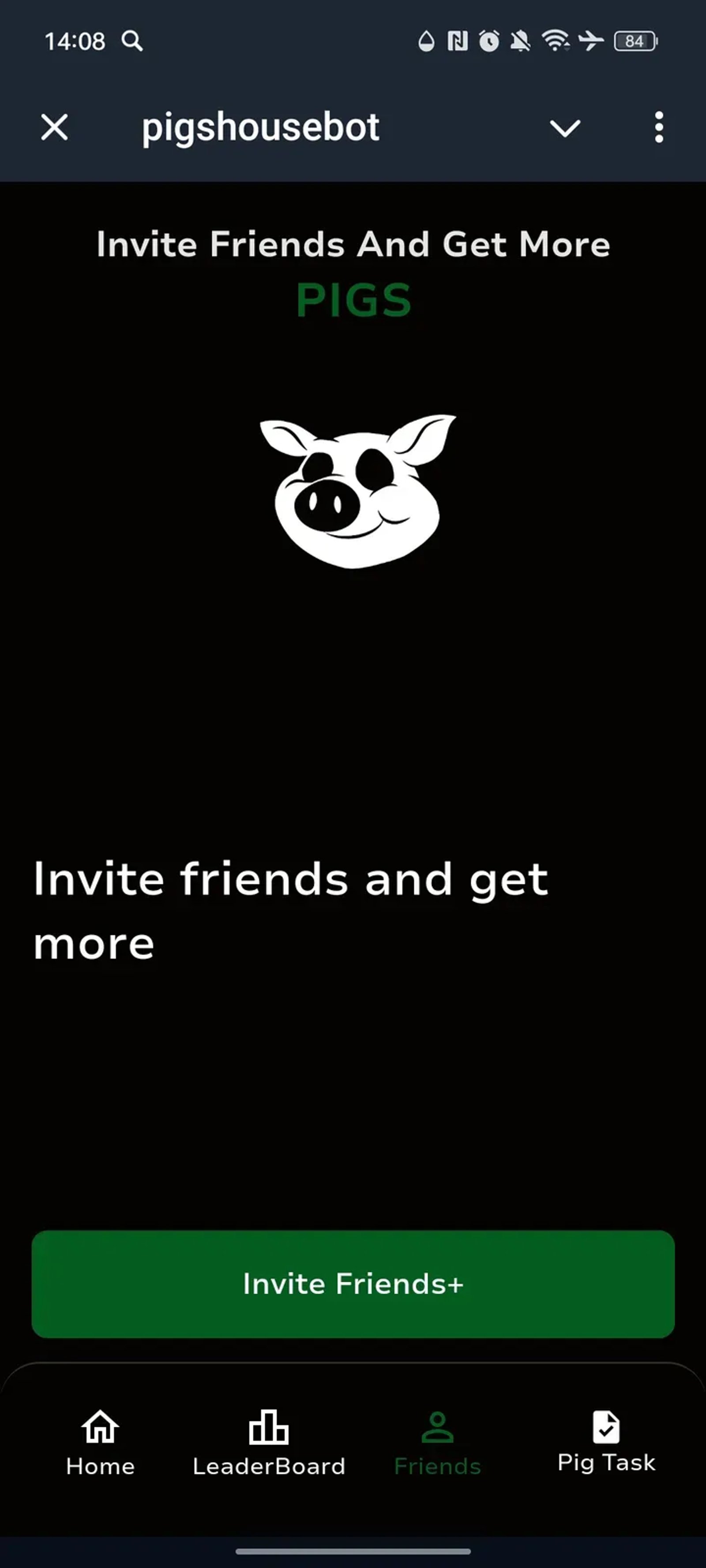 pigshousebot в Телеграм — скриншот 5