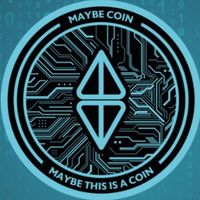 Maybecoin Logo Telegram