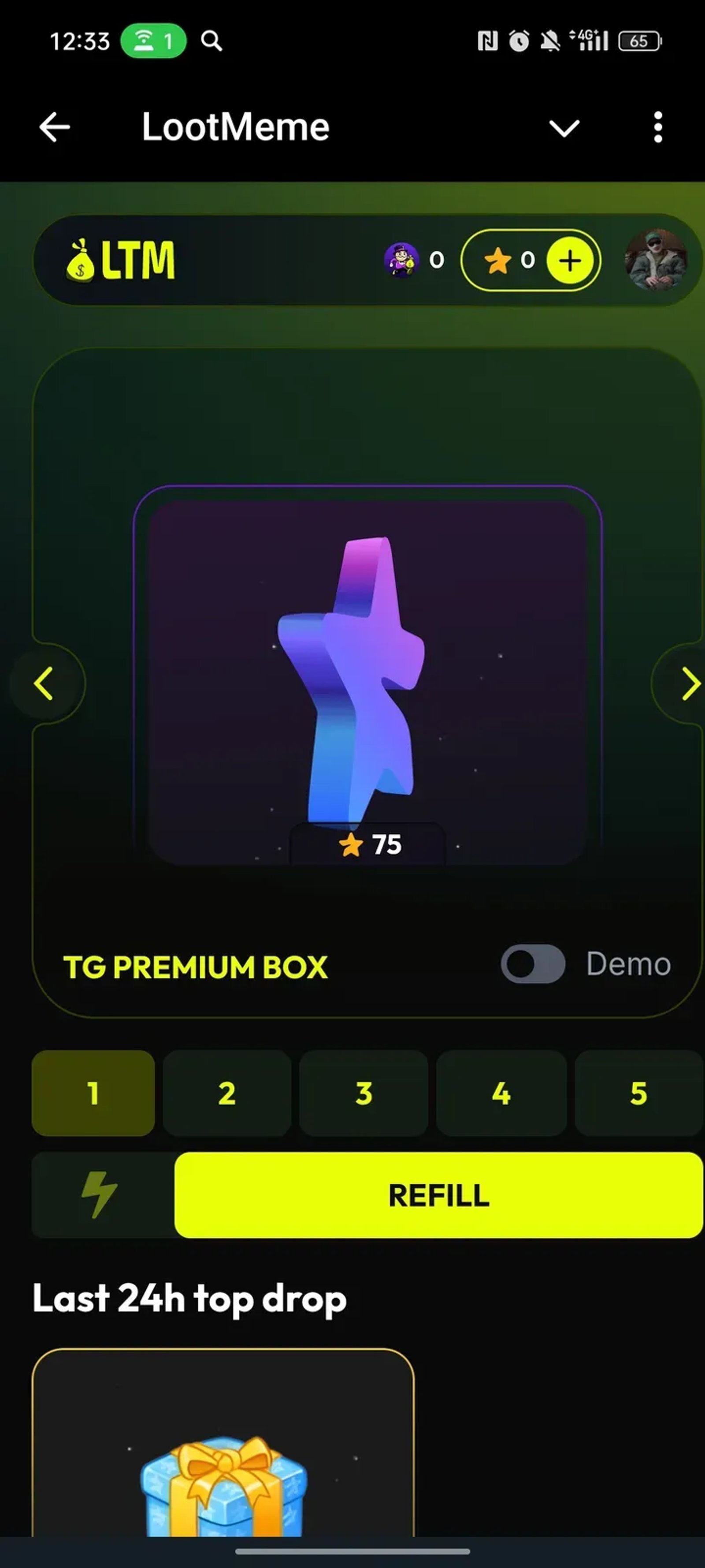 LootMeme Telegram Screenshot 4