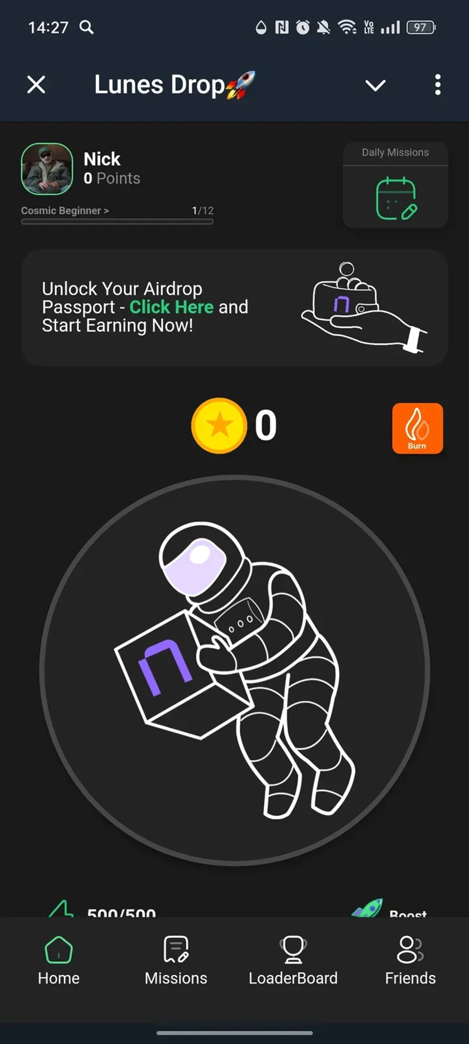 Lunes Drop🚀 в Телеграм — скриншот 1