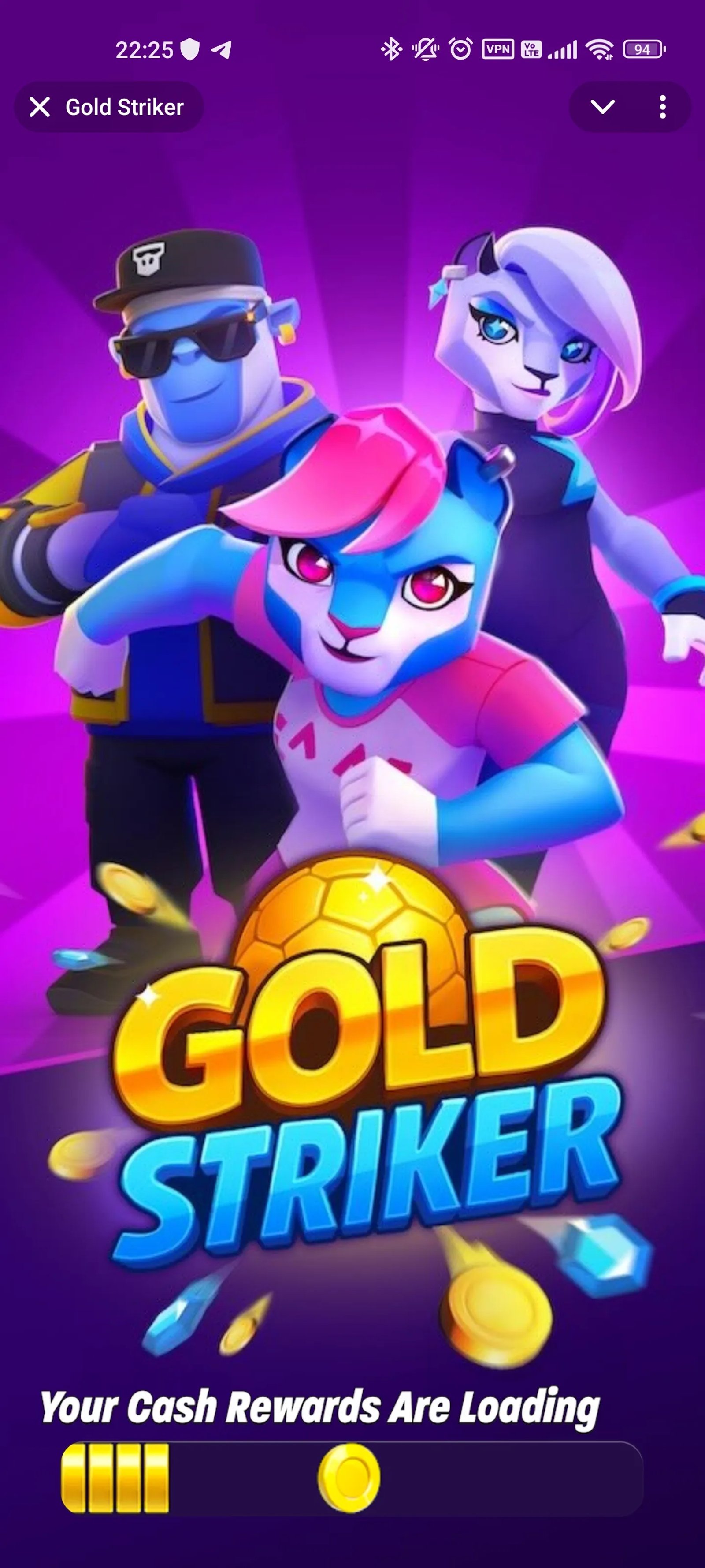 Gold Striker Вход