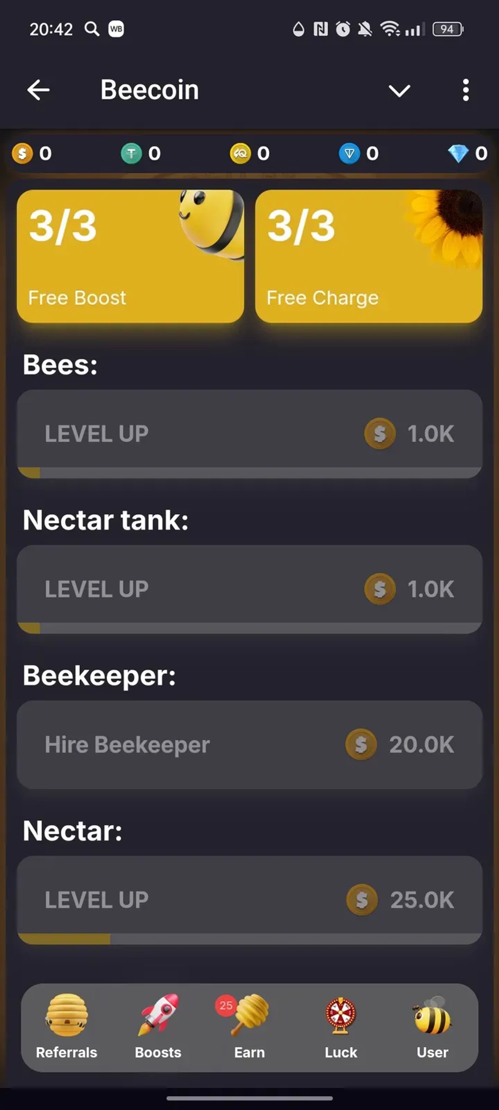 BeeCoin 🐝 в Телеграм — скриншот 2