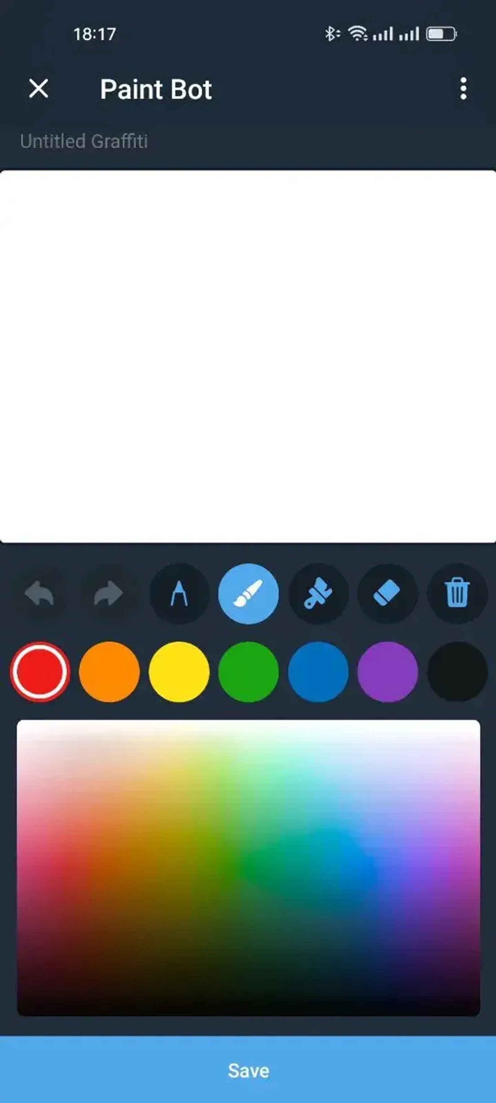 Paint Bot в Телеграм — скриншот 3