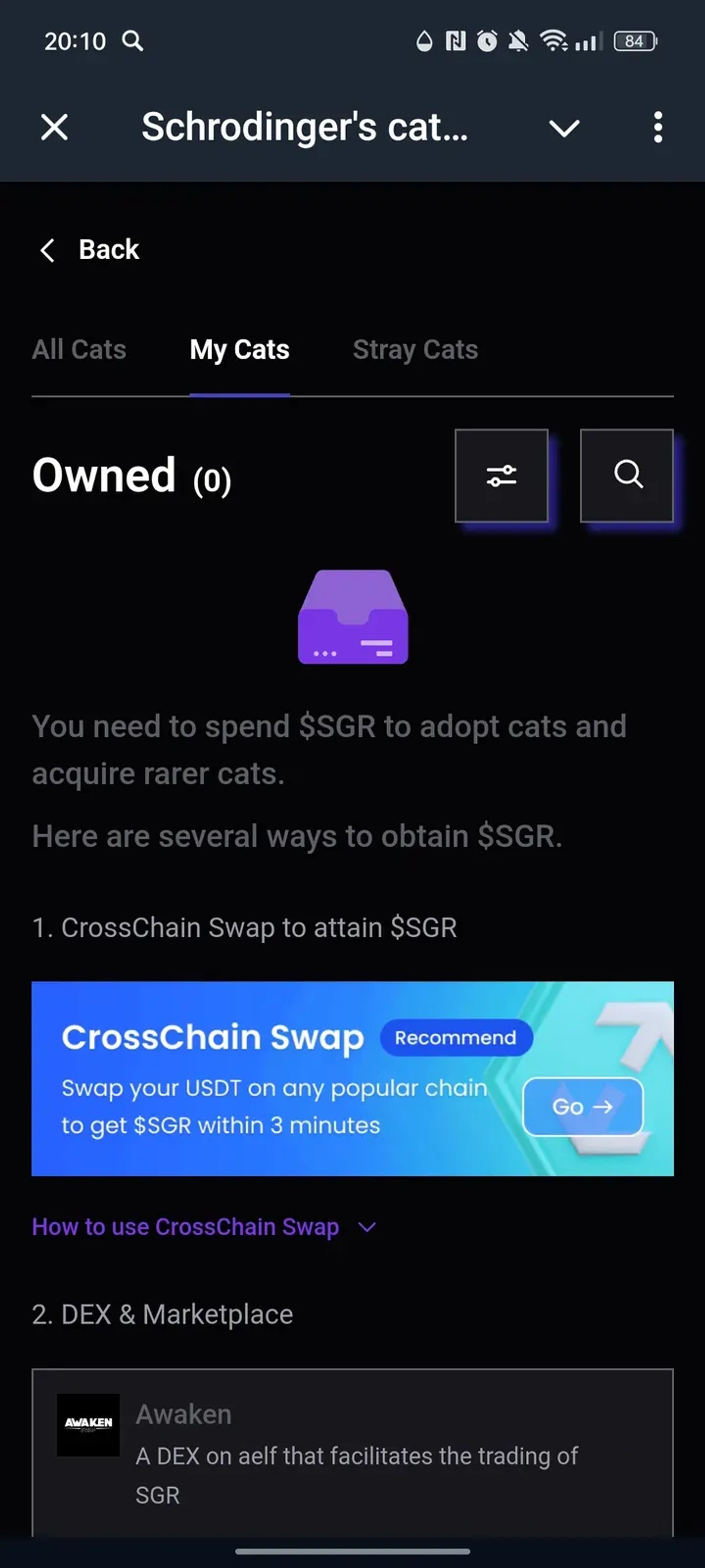 Schrodinger's cat🐱 в Телеграм — скриншот 2