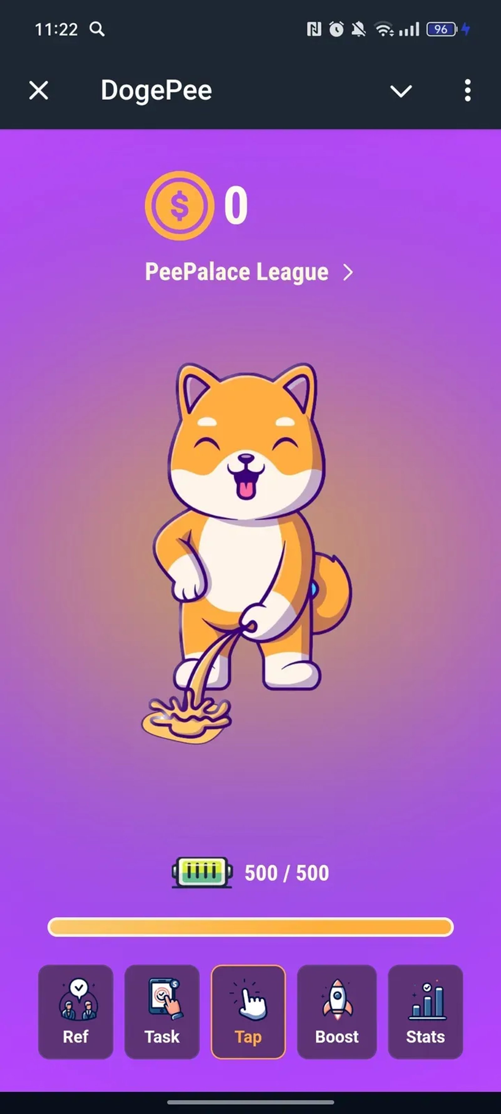 DogePee в Телеграм — скриншот 1