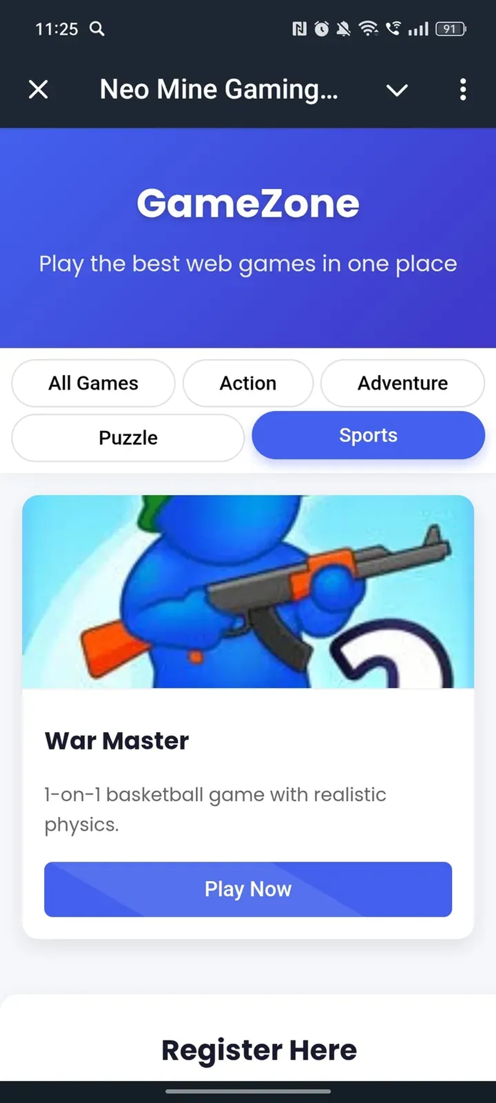 Neo Mine Gaming Zone в Телеграм — скриншот 4
