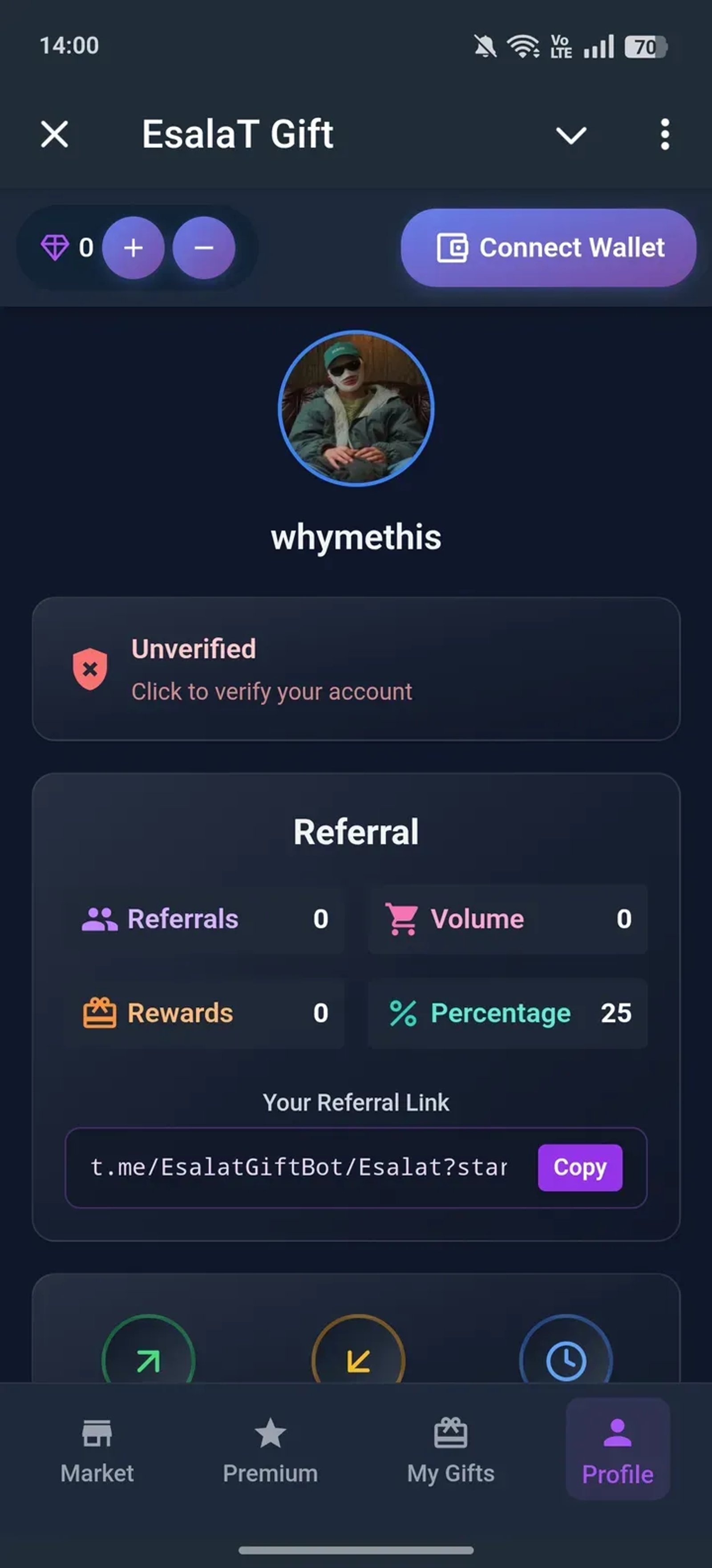 EsalaT Gift Telegram Screenshot 4