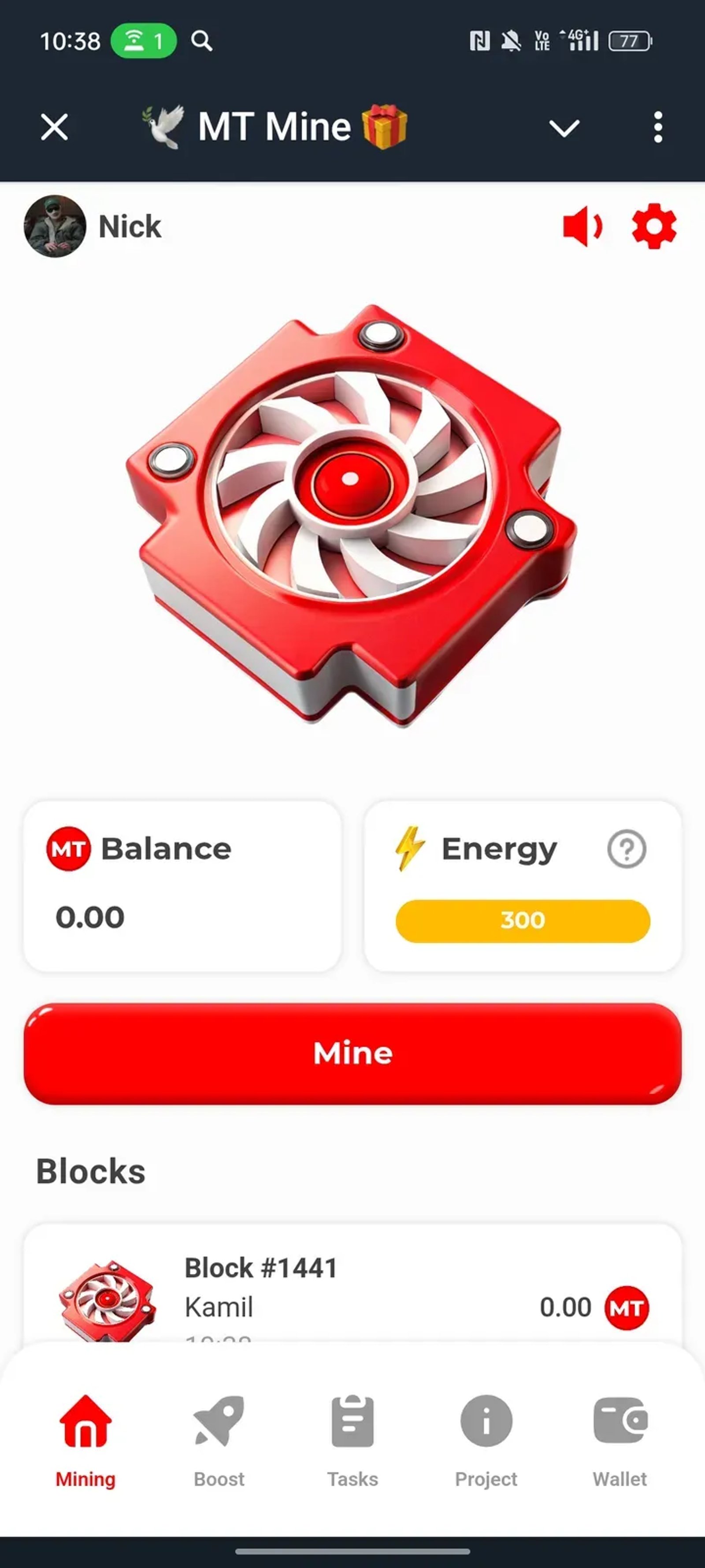 π MT Mine π Telegram Screenshot 1