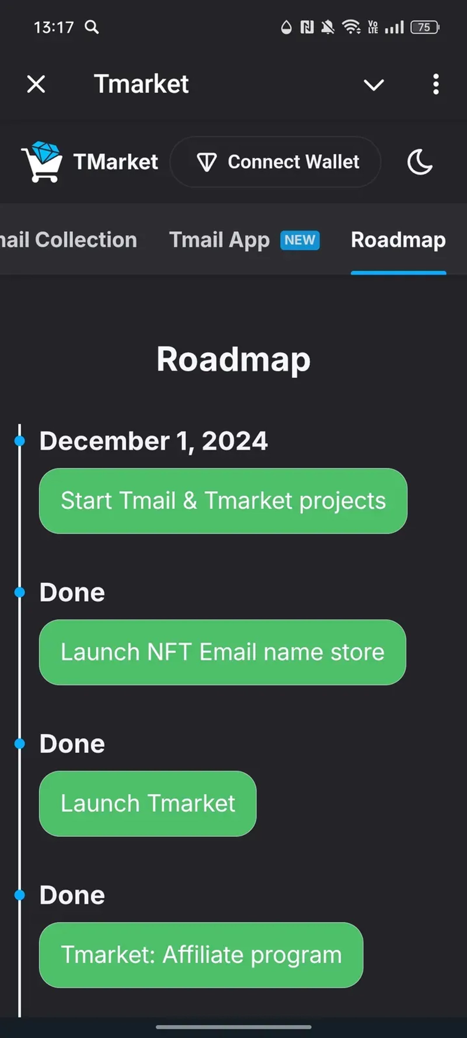 Tmarket в Телеграм — скриншот 3