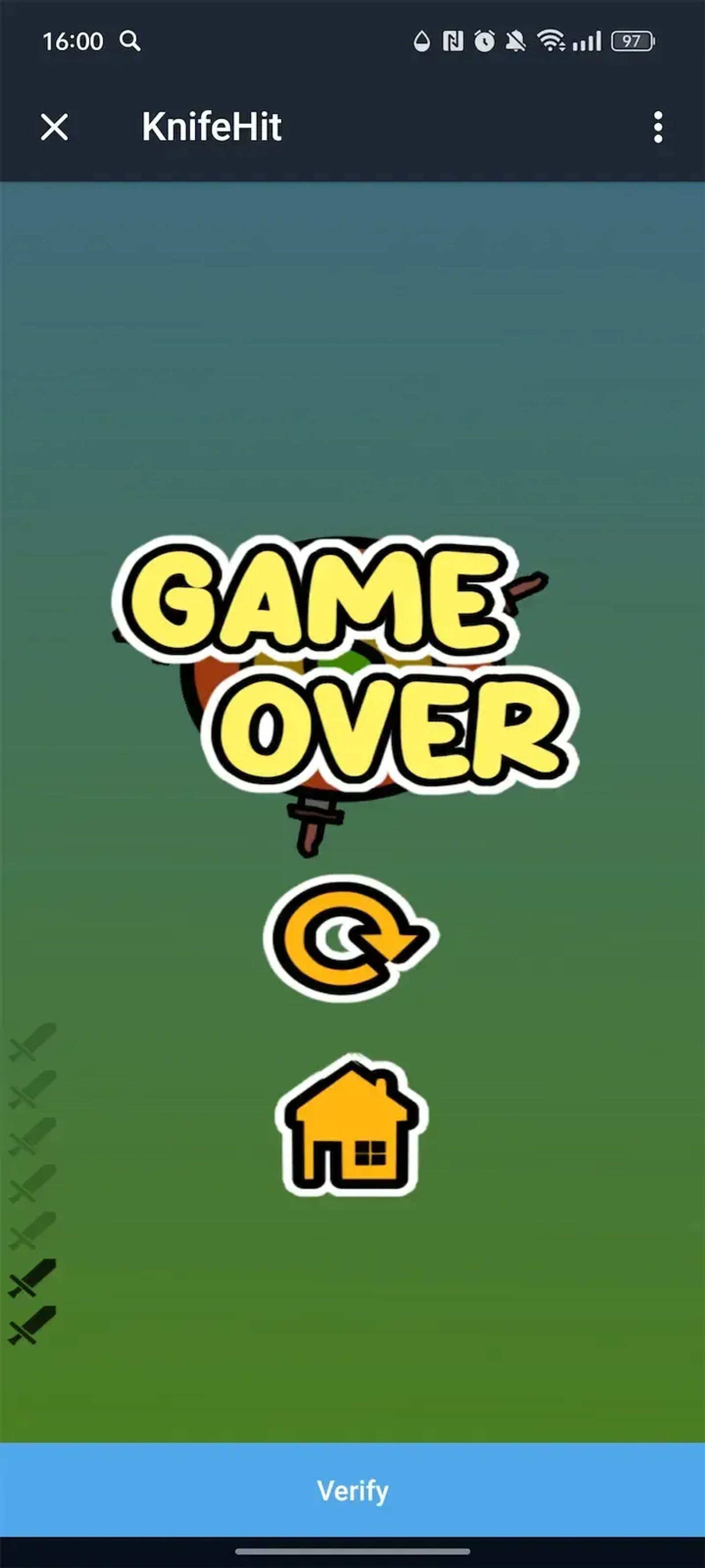 KnifeHit в Телеграм — скриншот 4