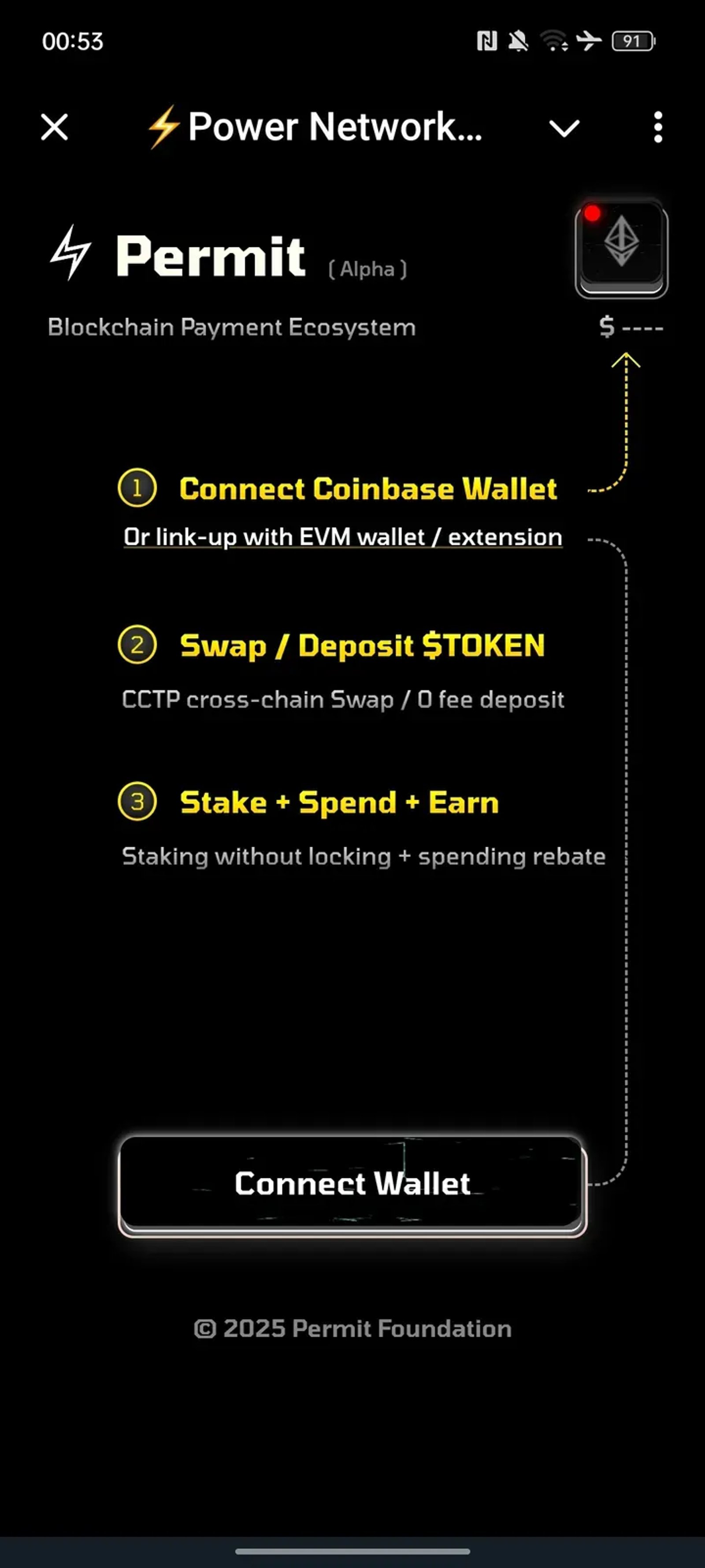 ⚡️Power Network 🌐 (merge into Permit) Telegram Screenshot 2