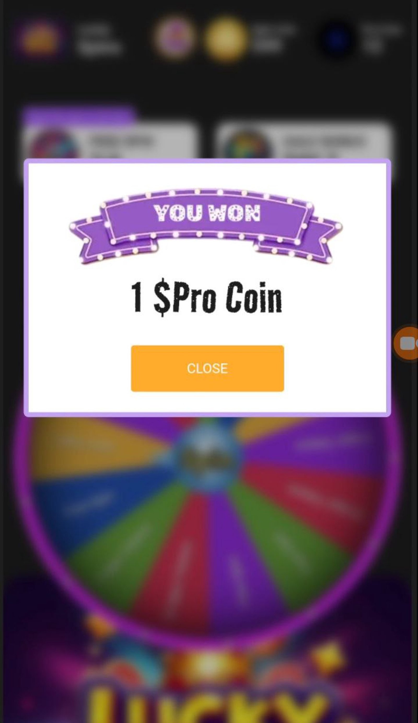 Lucky Spins в Телеграм — скриншот 2