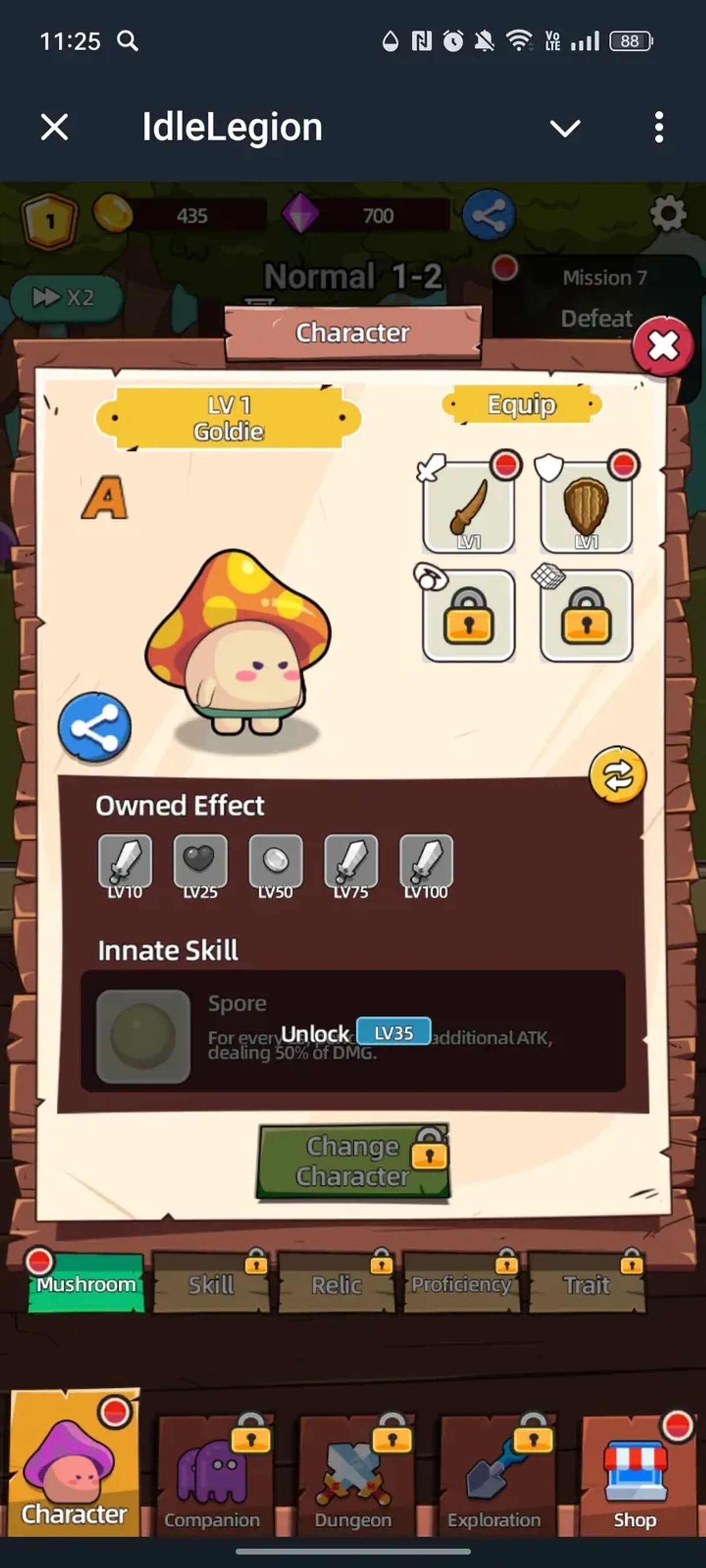 IdleLegion в Телеграм — скриншот 3