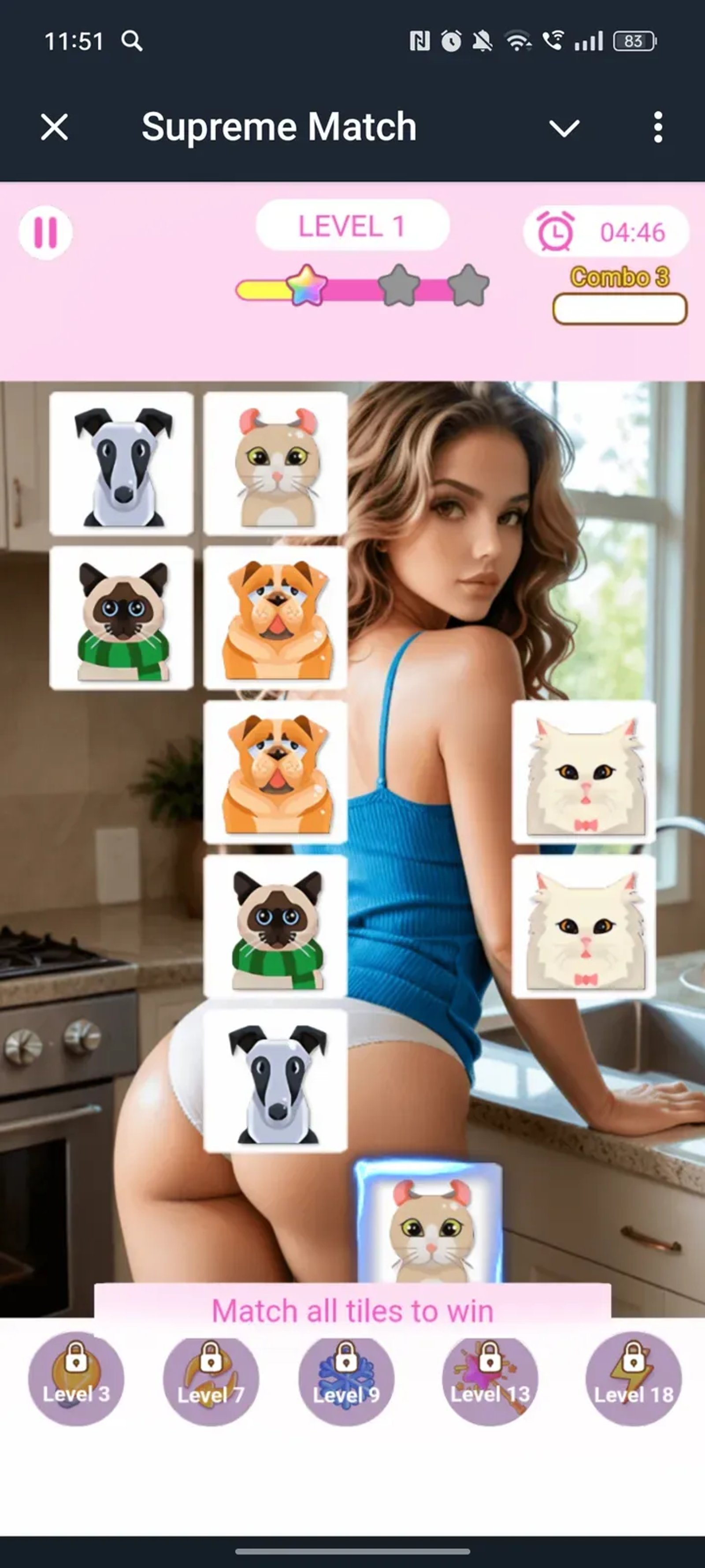 Supreme Match в Телеграм — скриншот 2