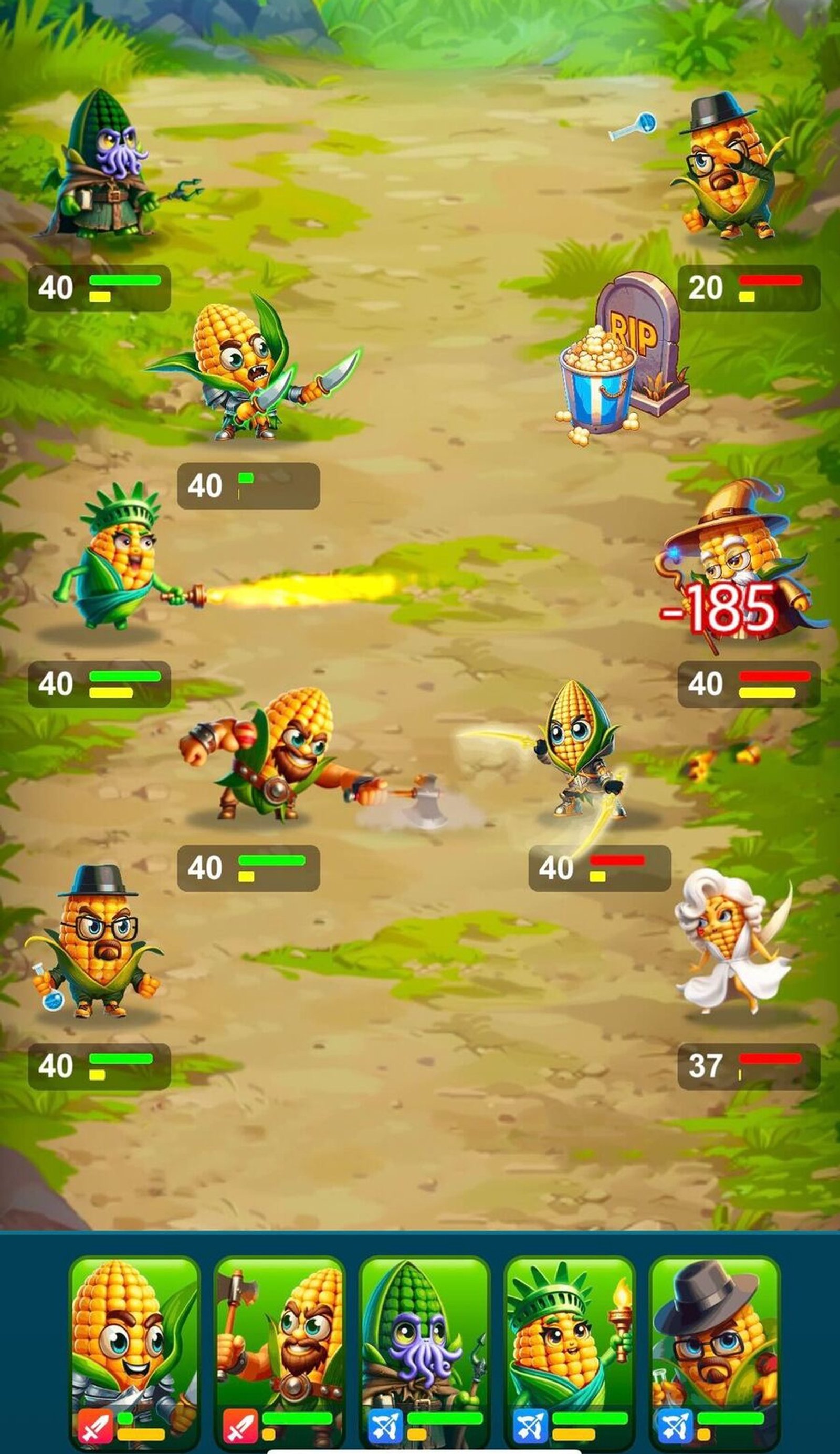 Corn Battles в Телеграм — скриншот 3
