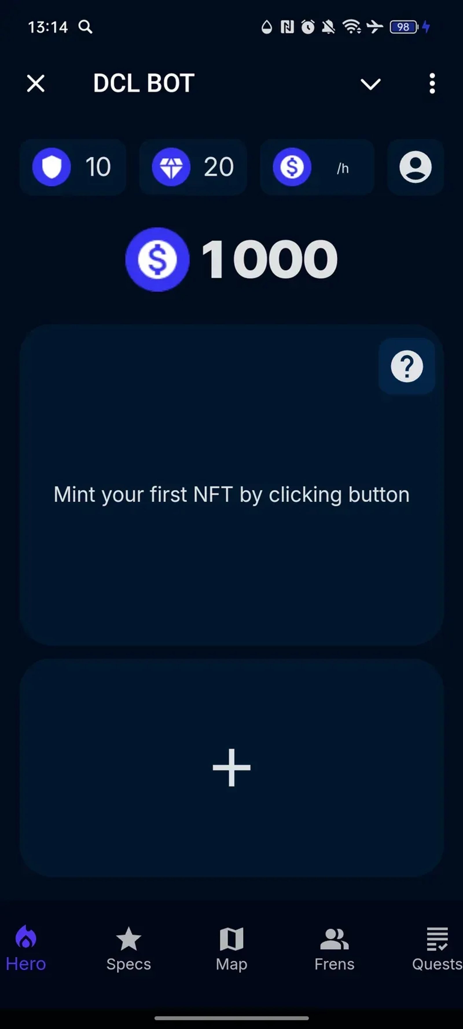 DexCoyote Legends Telegram Screenshot 1