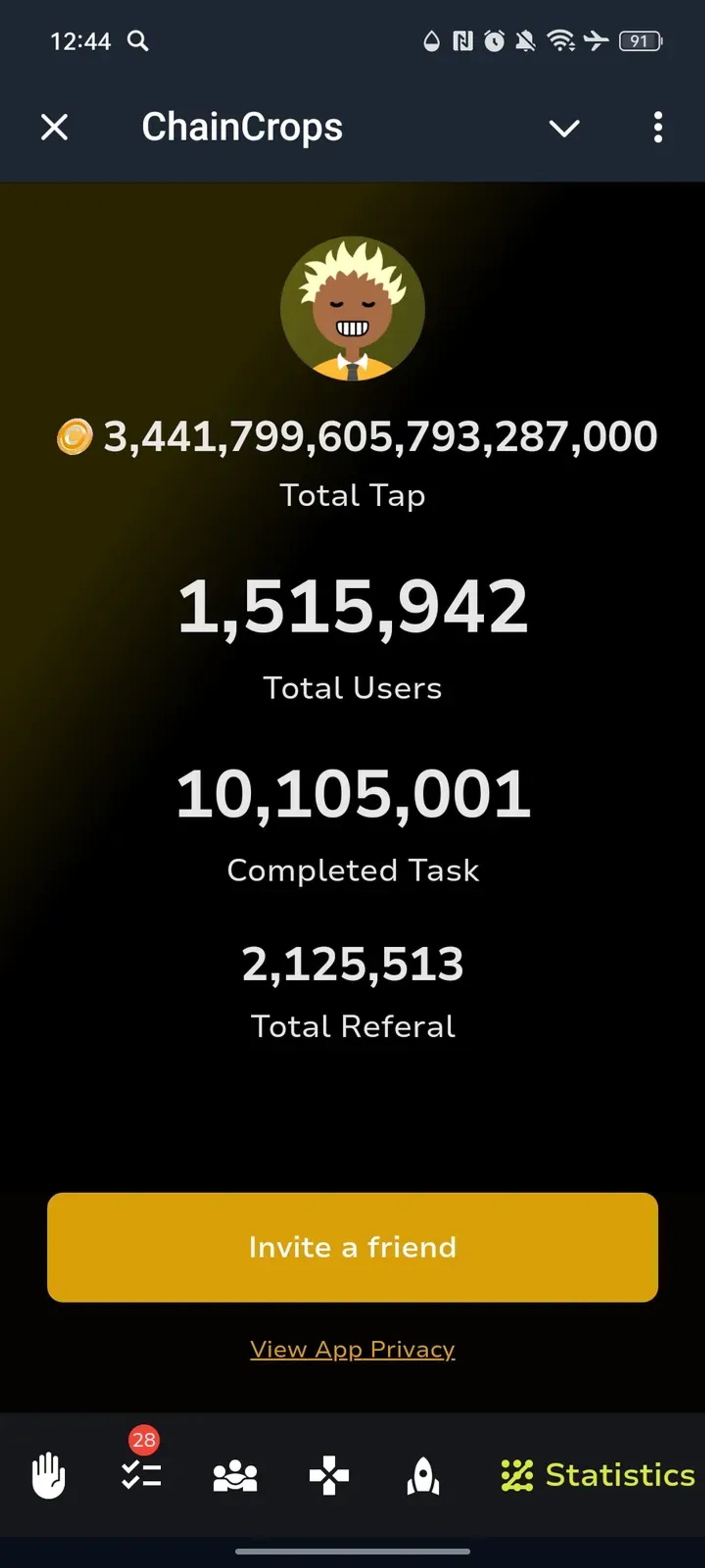 ChainCrops в Телеграм — скриншот 6