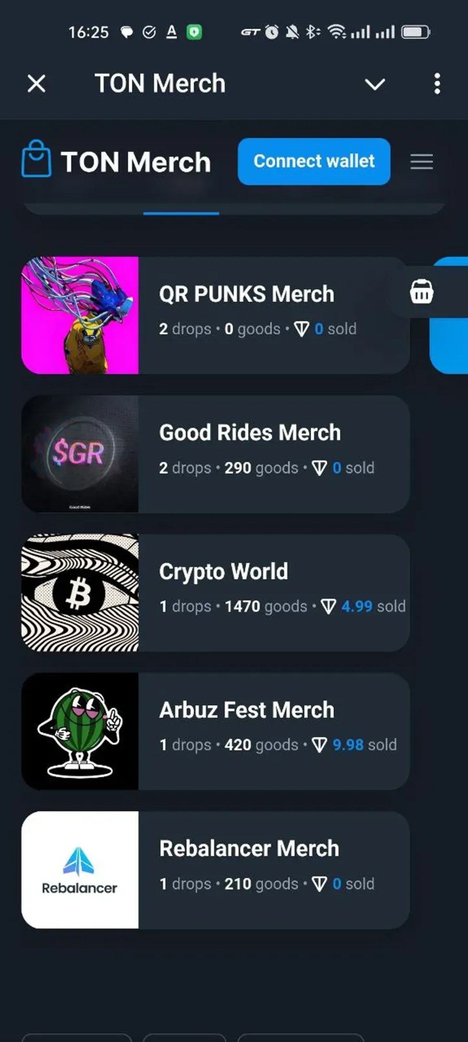 Merch Store в Телеграм — скриншот 4