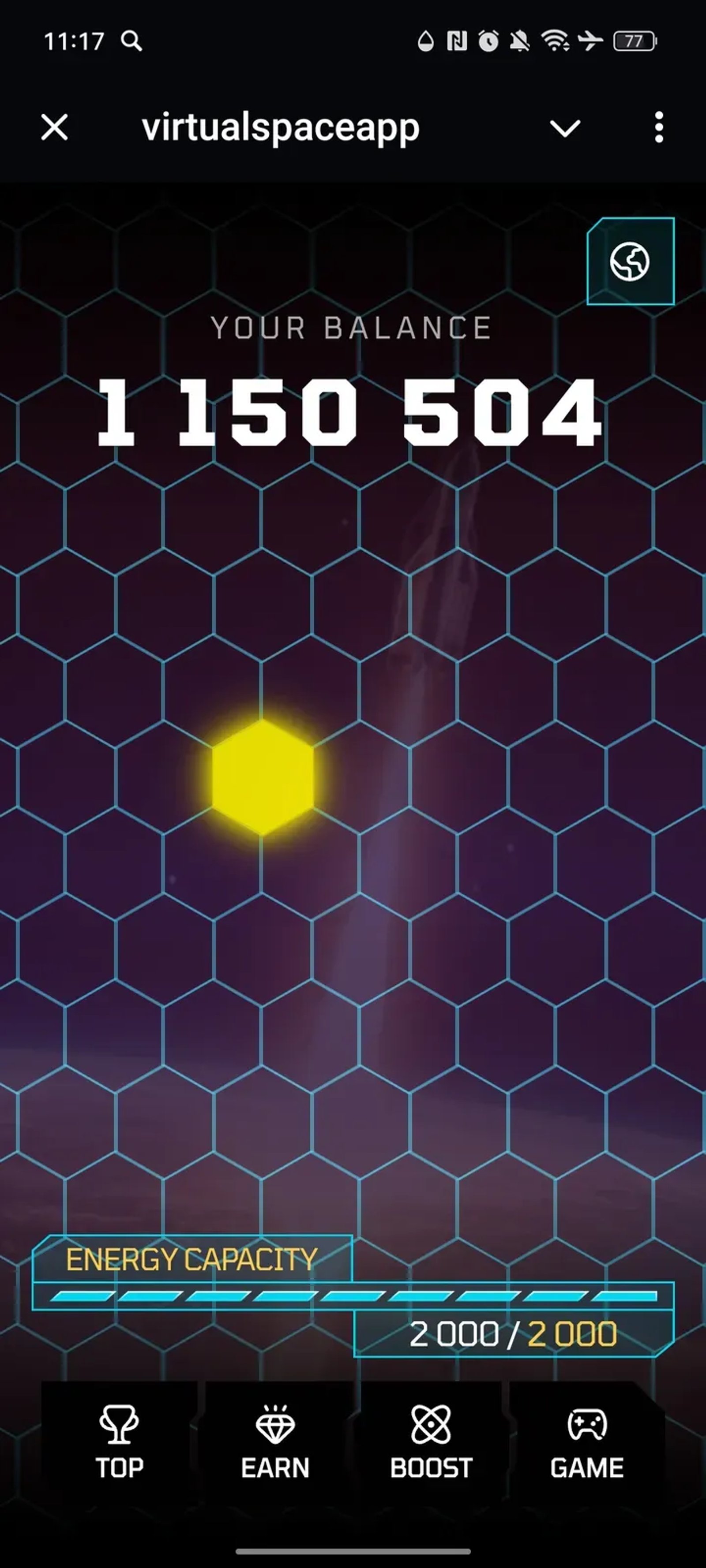 virtualspaceapp в Телеграм — скриншот 1