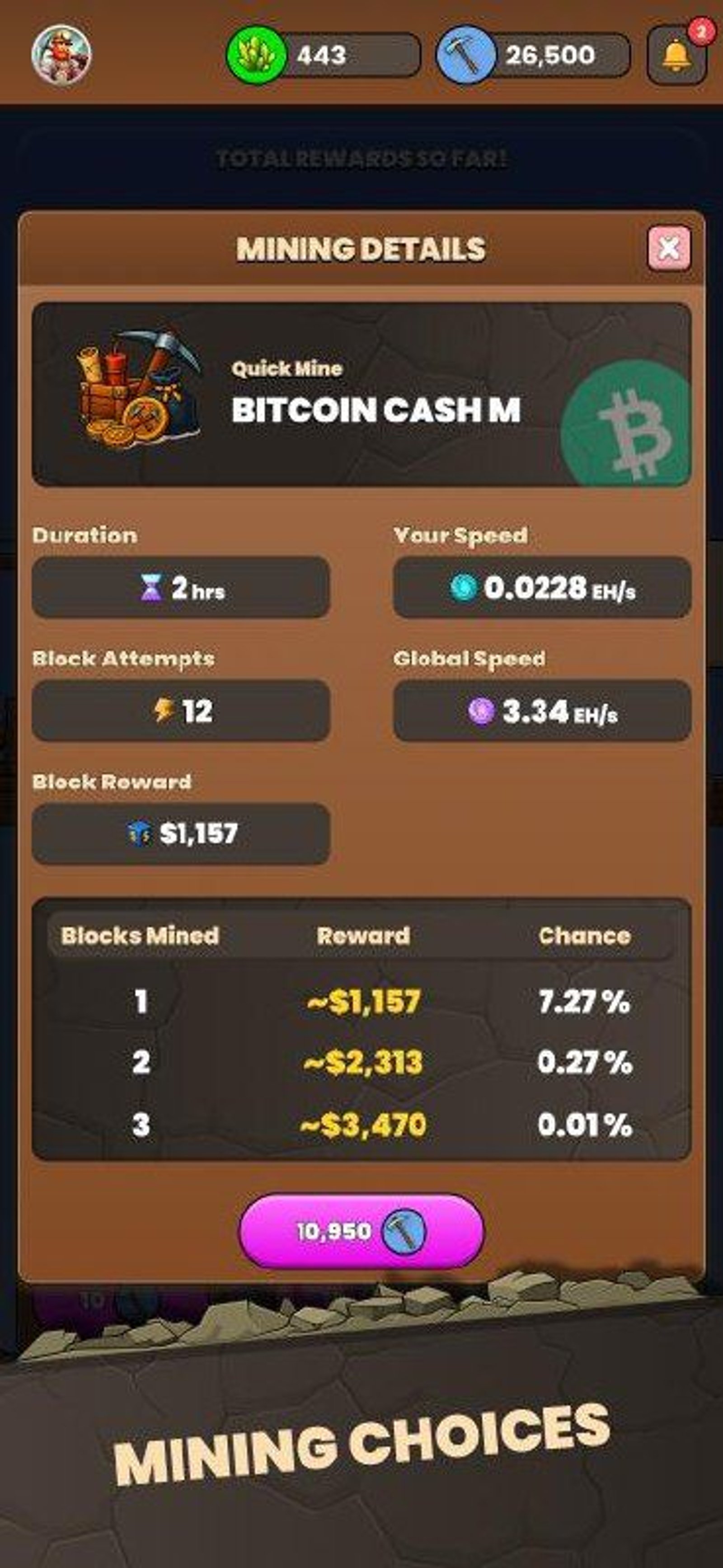 True Miner Telegram Screenshot 2