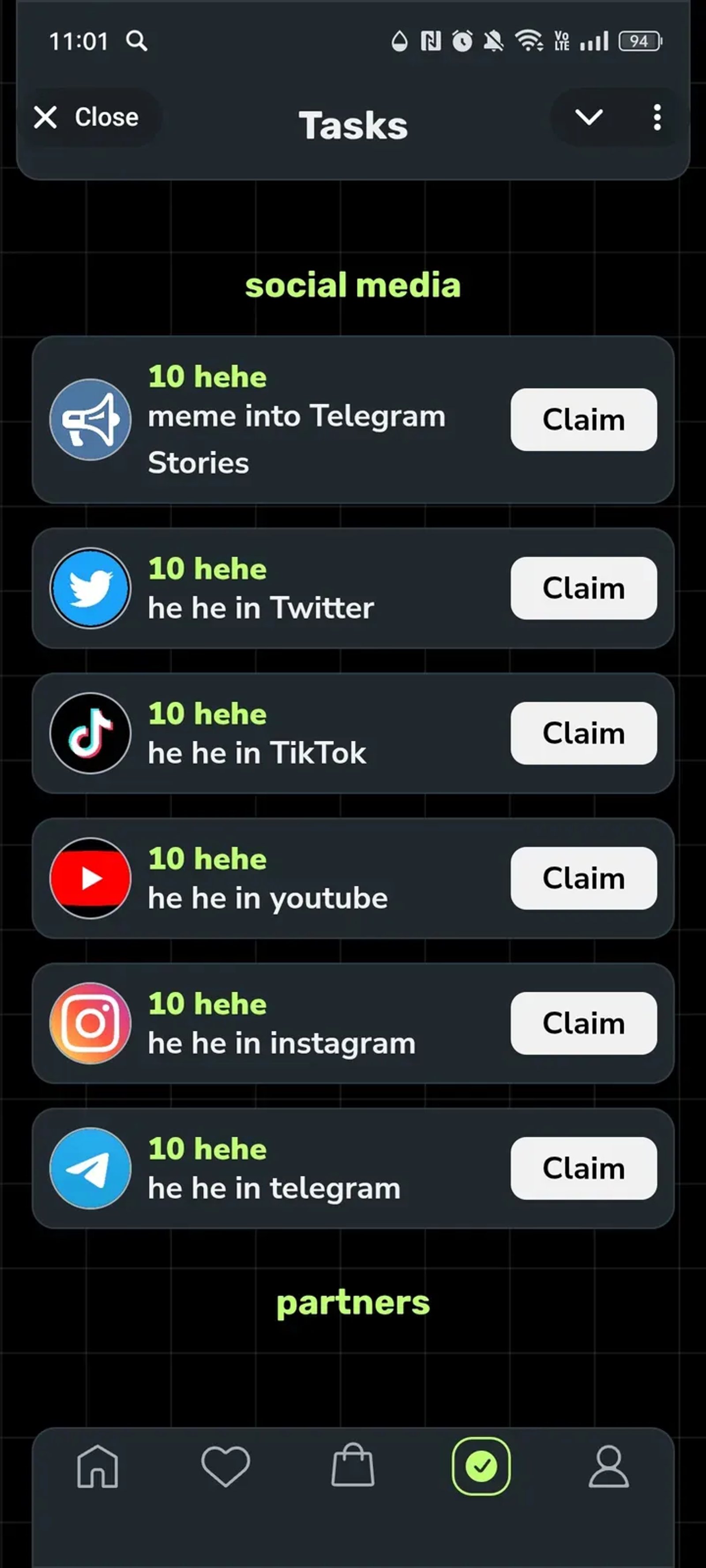 he-he в Телеграм — скриншот 4