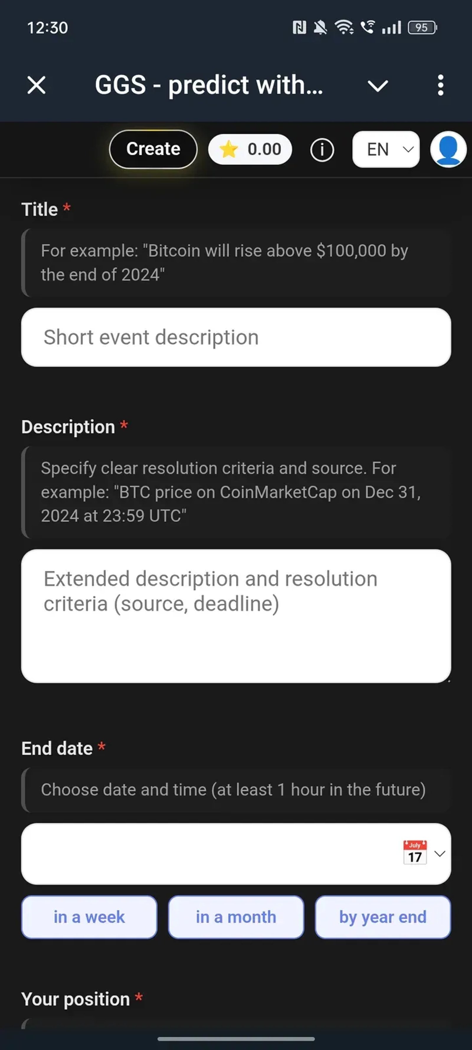 GGS Predictions with stars ⭐ в Телеграм — скриншот 4