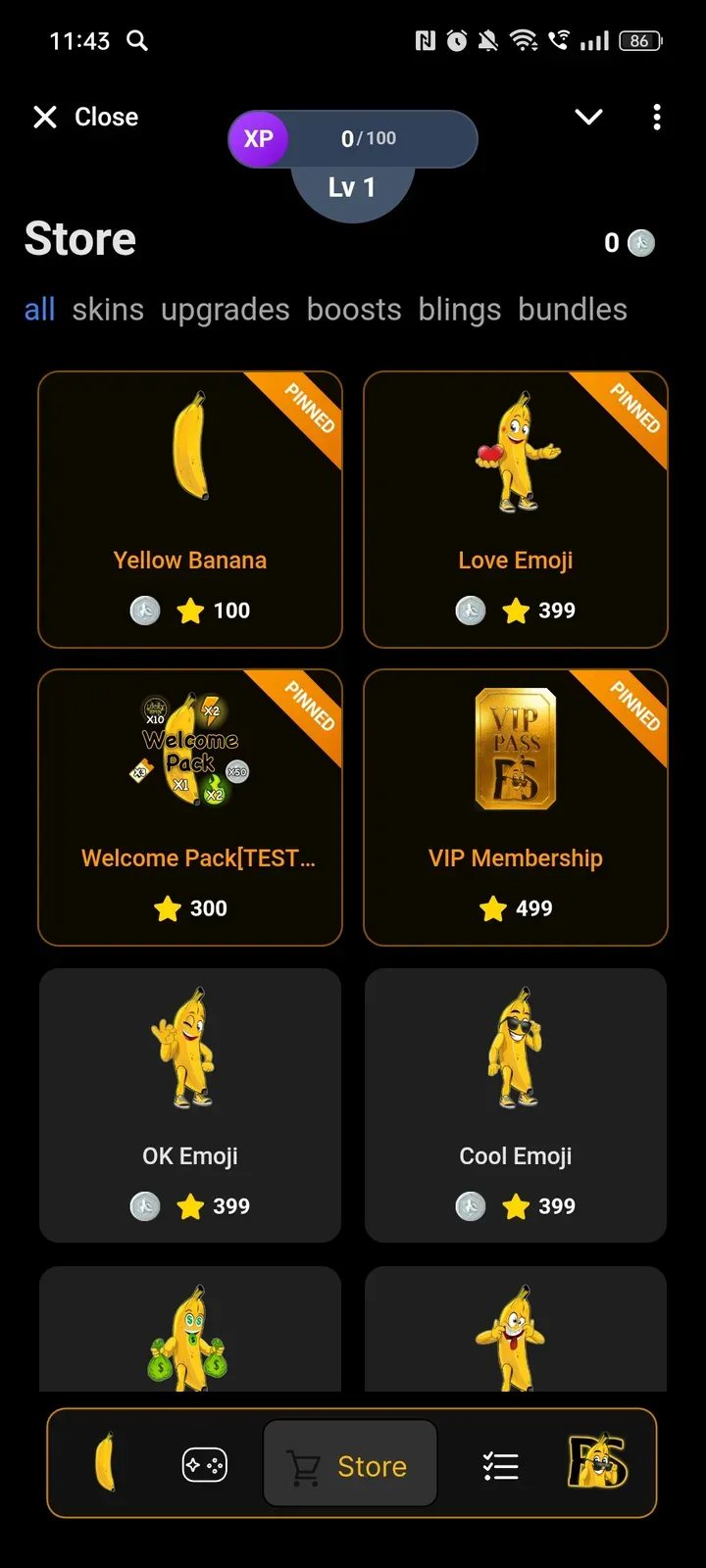BananaShake 🍌 Telegram Screenshot 3