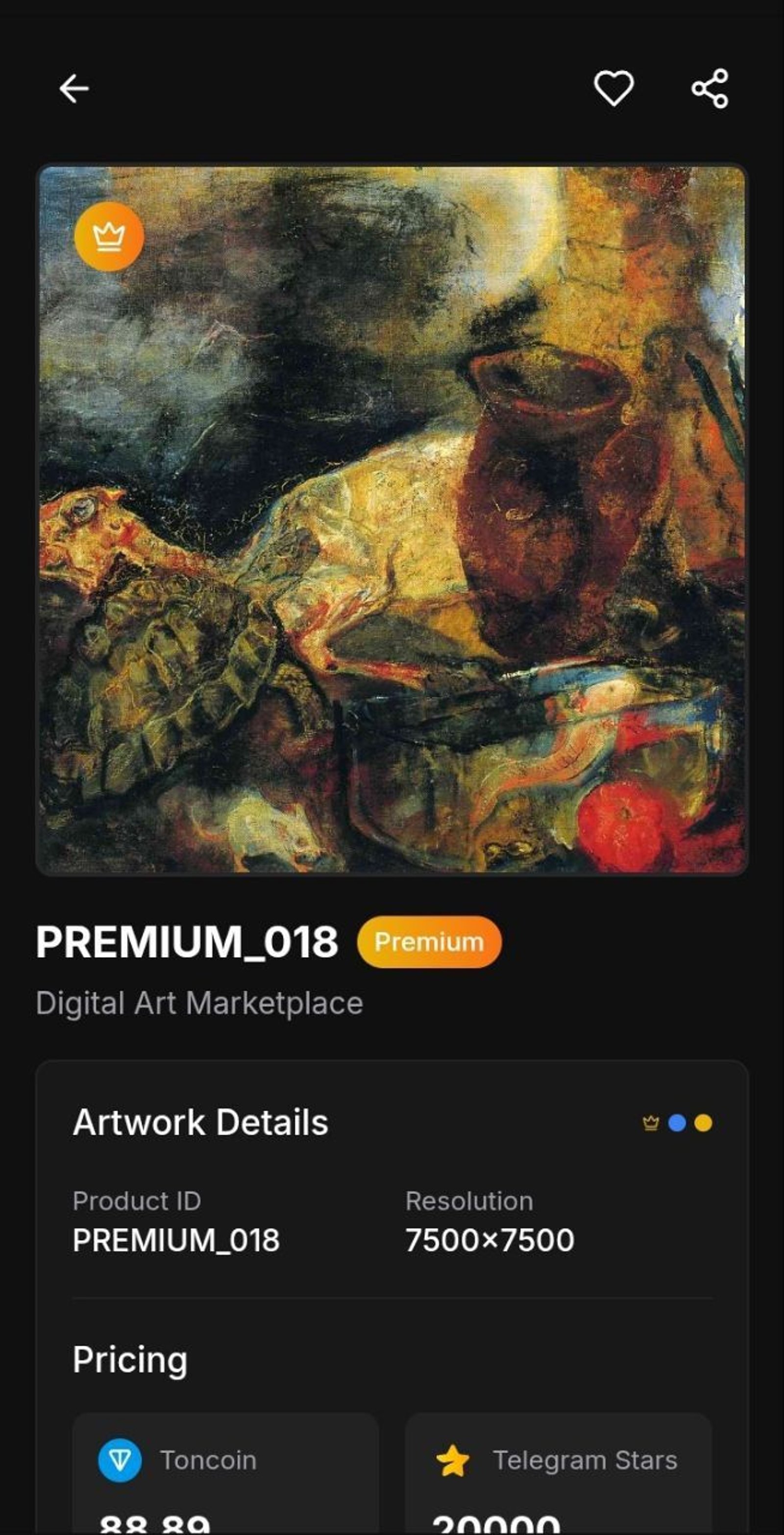 Ton Art в Телеграм — скриншот 2