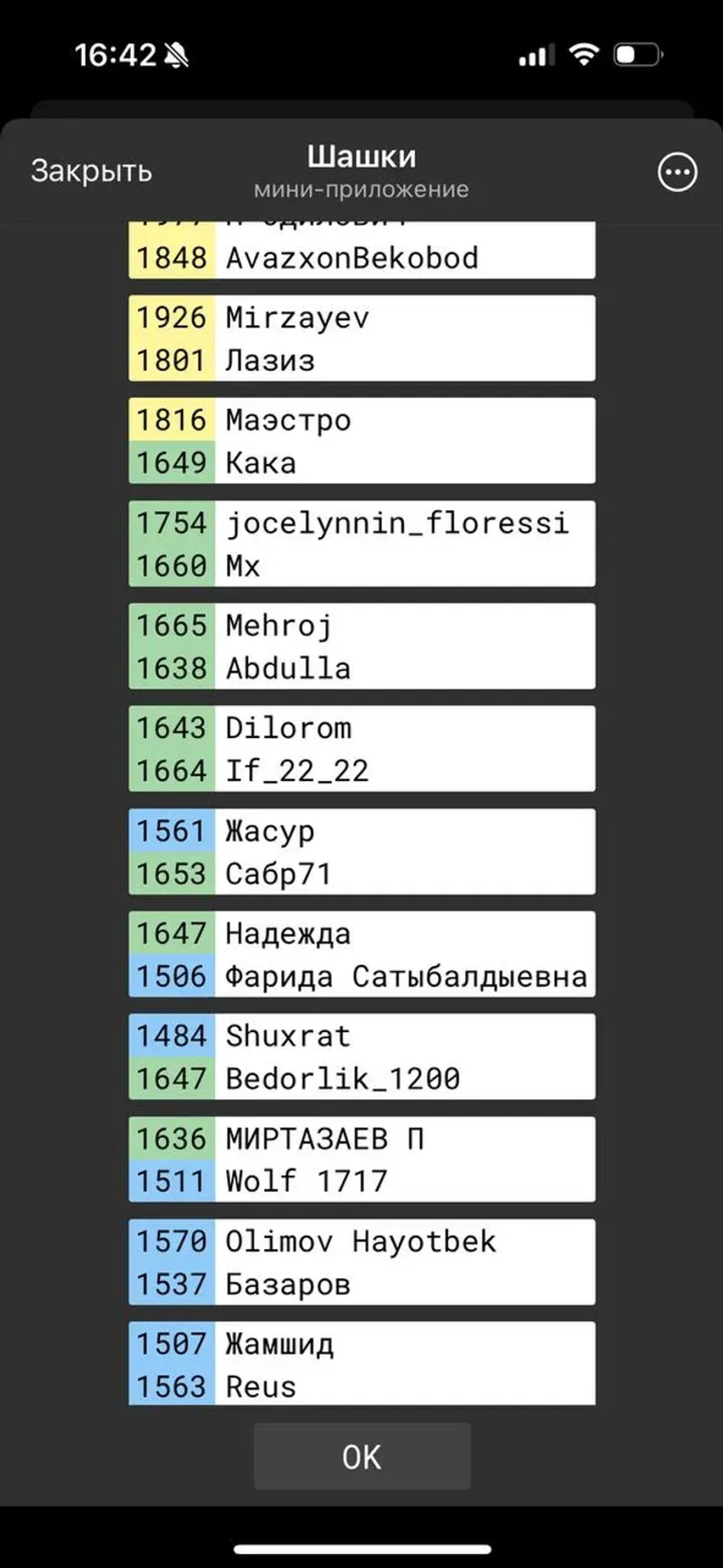 Draughts в Телеграм — скриншот 3