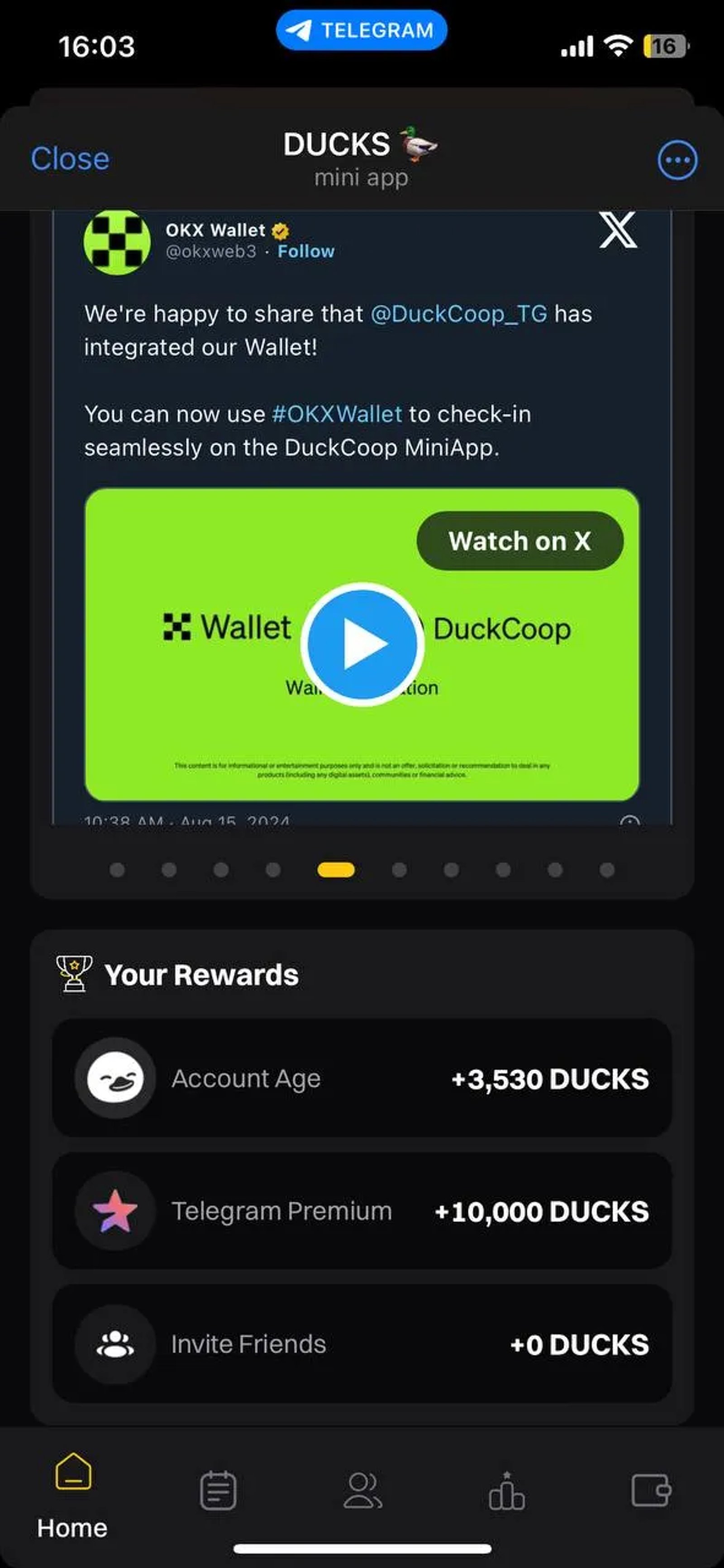 DUCKS 🦆 в Телеграм — скриншот 5