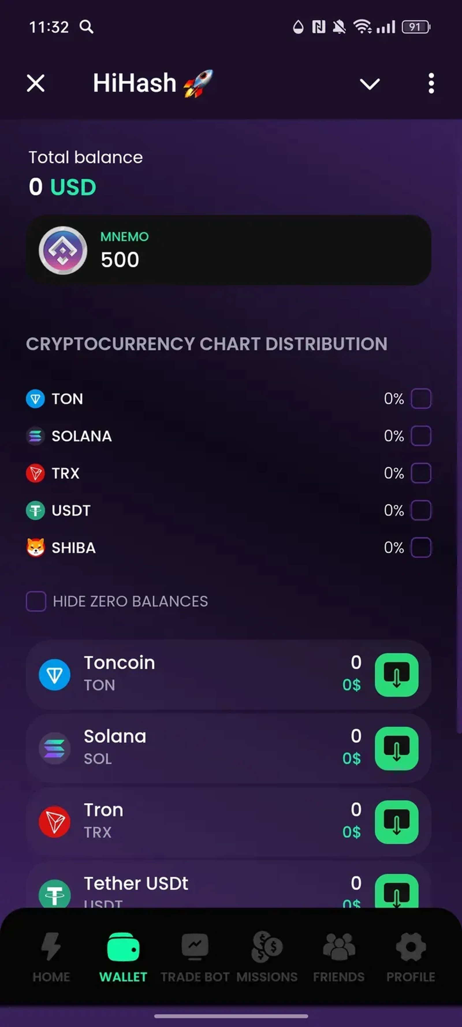 HiHash 🚀 в Телеграм — скриншот 2