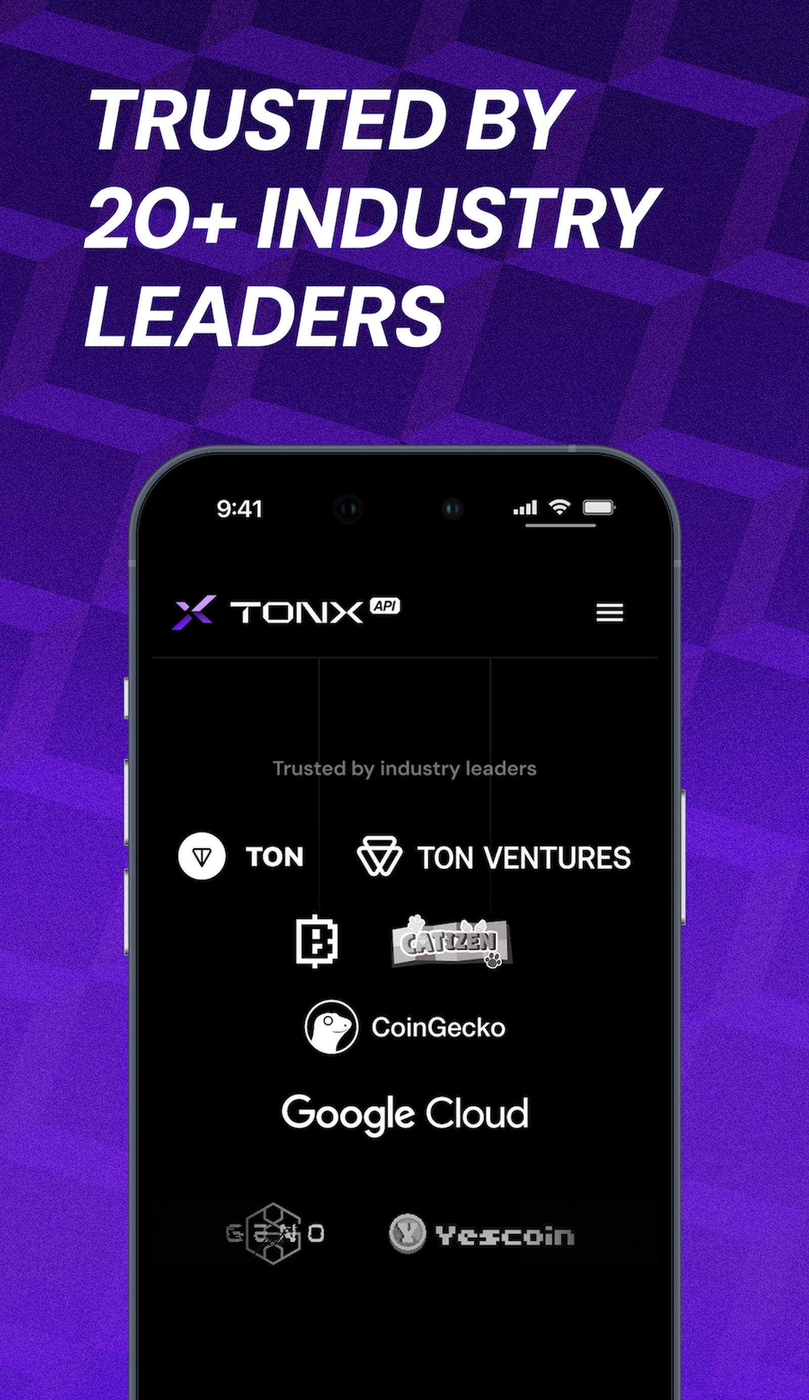 TONX API в Телеграм — скриншот 3