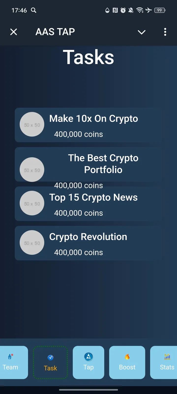 AAS TAP Screenshot 2
