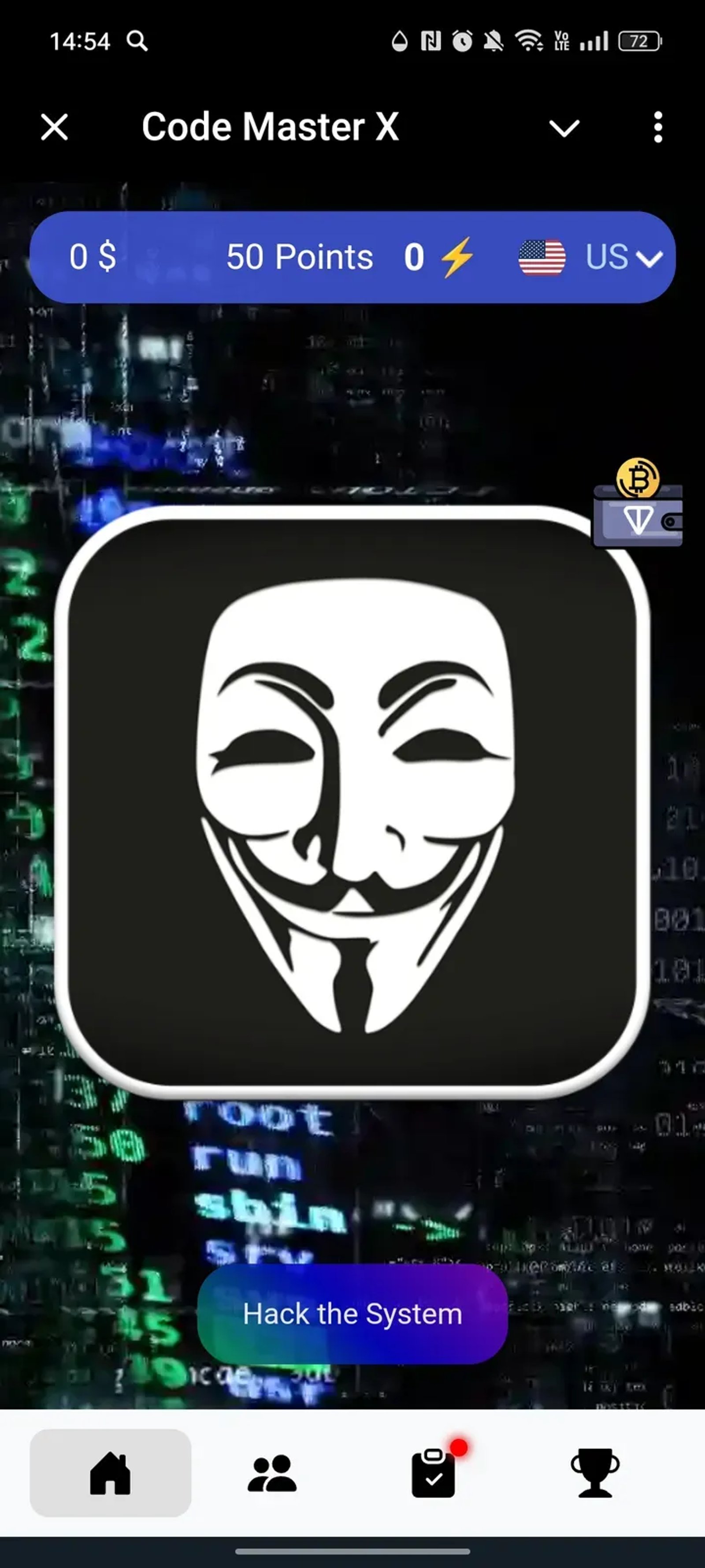 Code Master X в Телеграм — скриншот 1