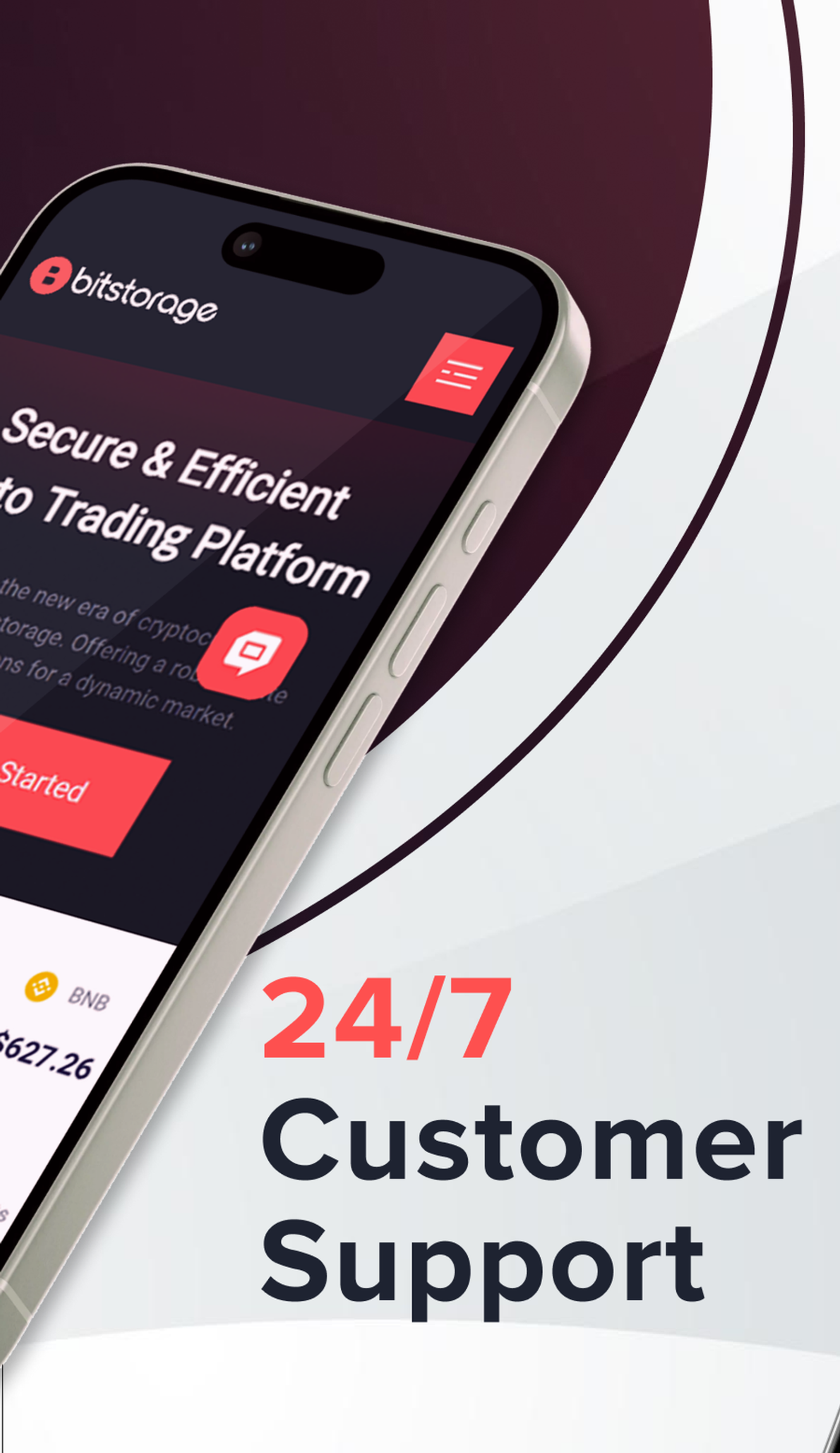 Bitstorage в Телеграм — скриншот 2