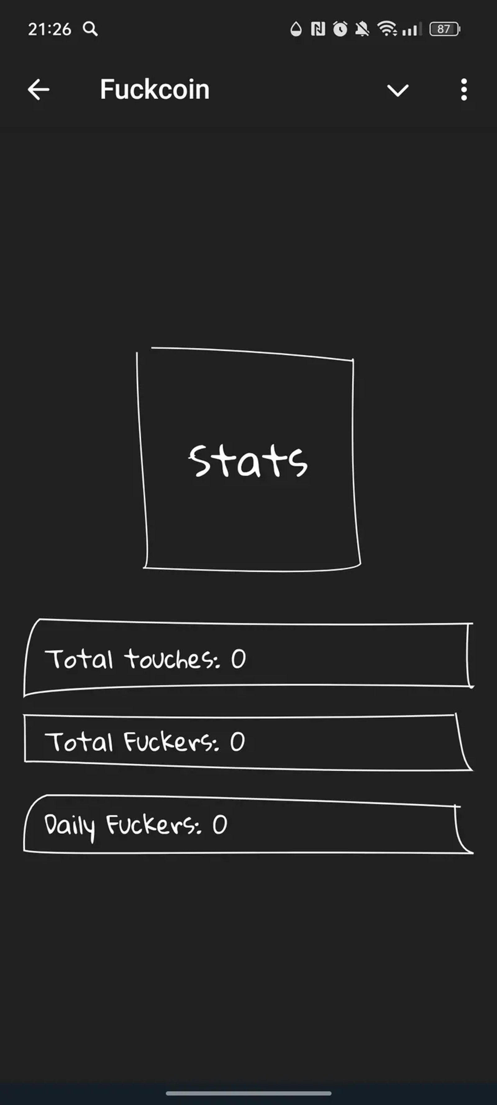Fuckcoin в Телеграм — скриншот 4