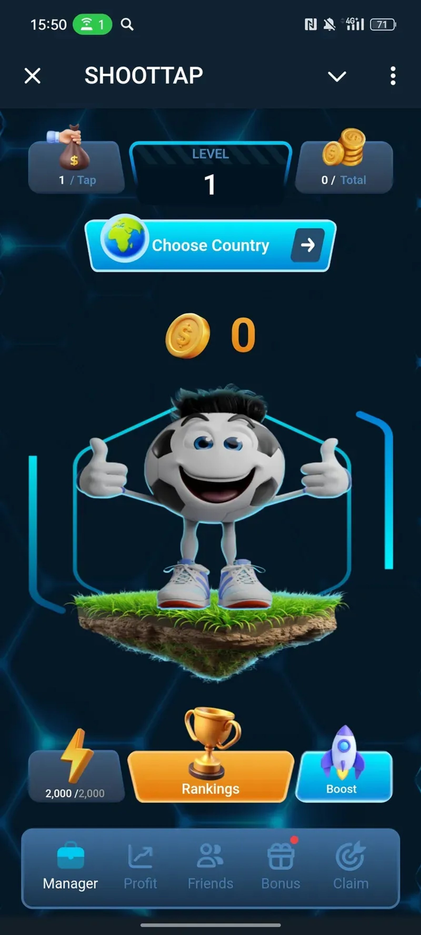 SHOOTTAP в Телеграм — скриншот 1