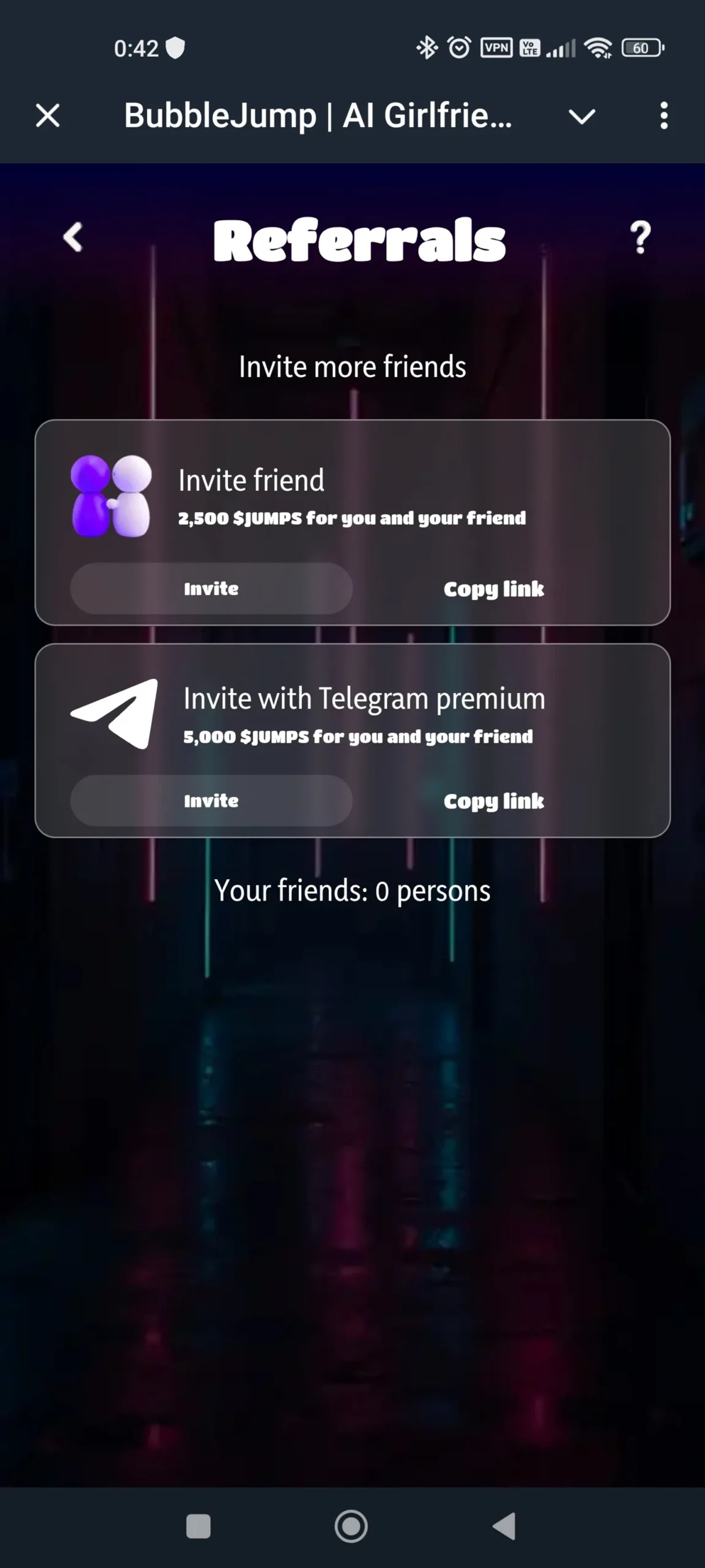 BubbleJump Реферал