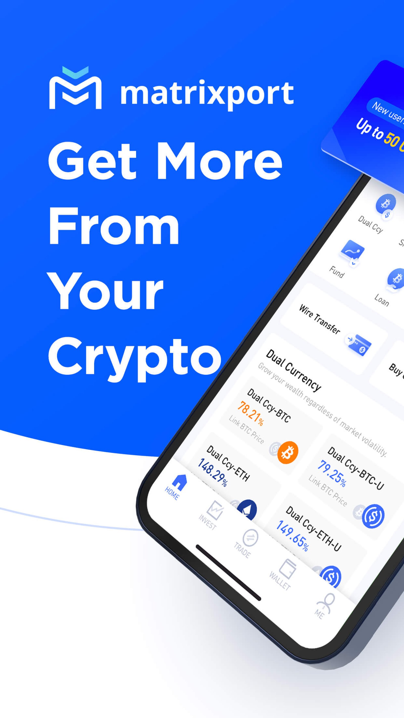 Matrixport в Телеграм — скриншот 1