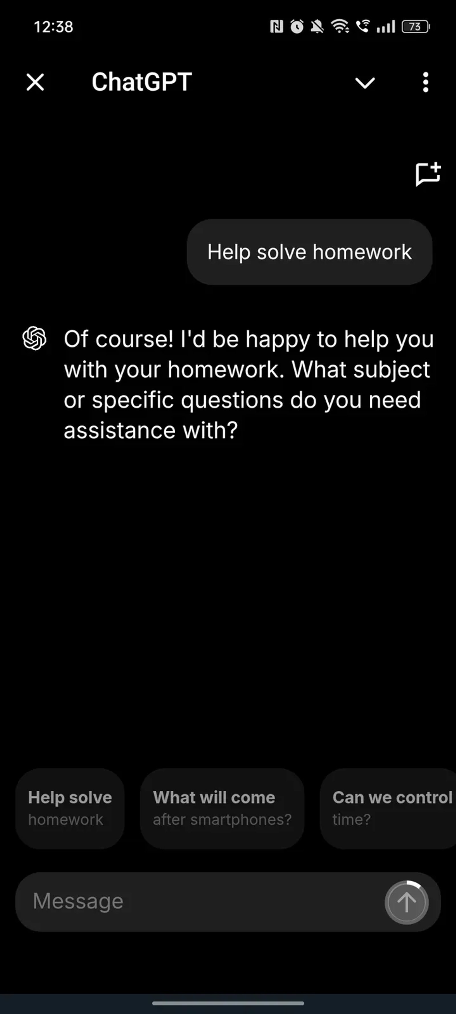 ChatGPT Telegram Screenshot 2
