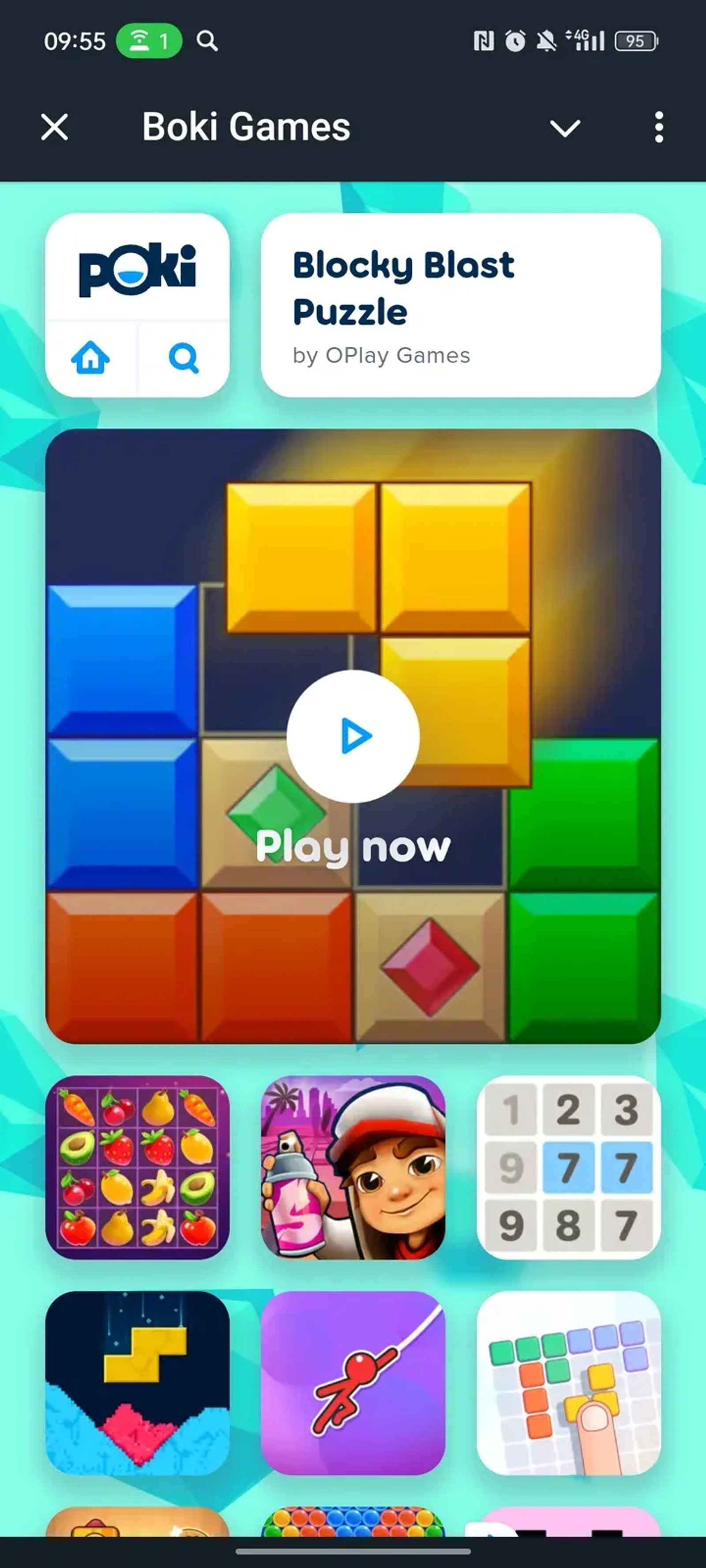 Boki Games в Телеграм — скриншот 2