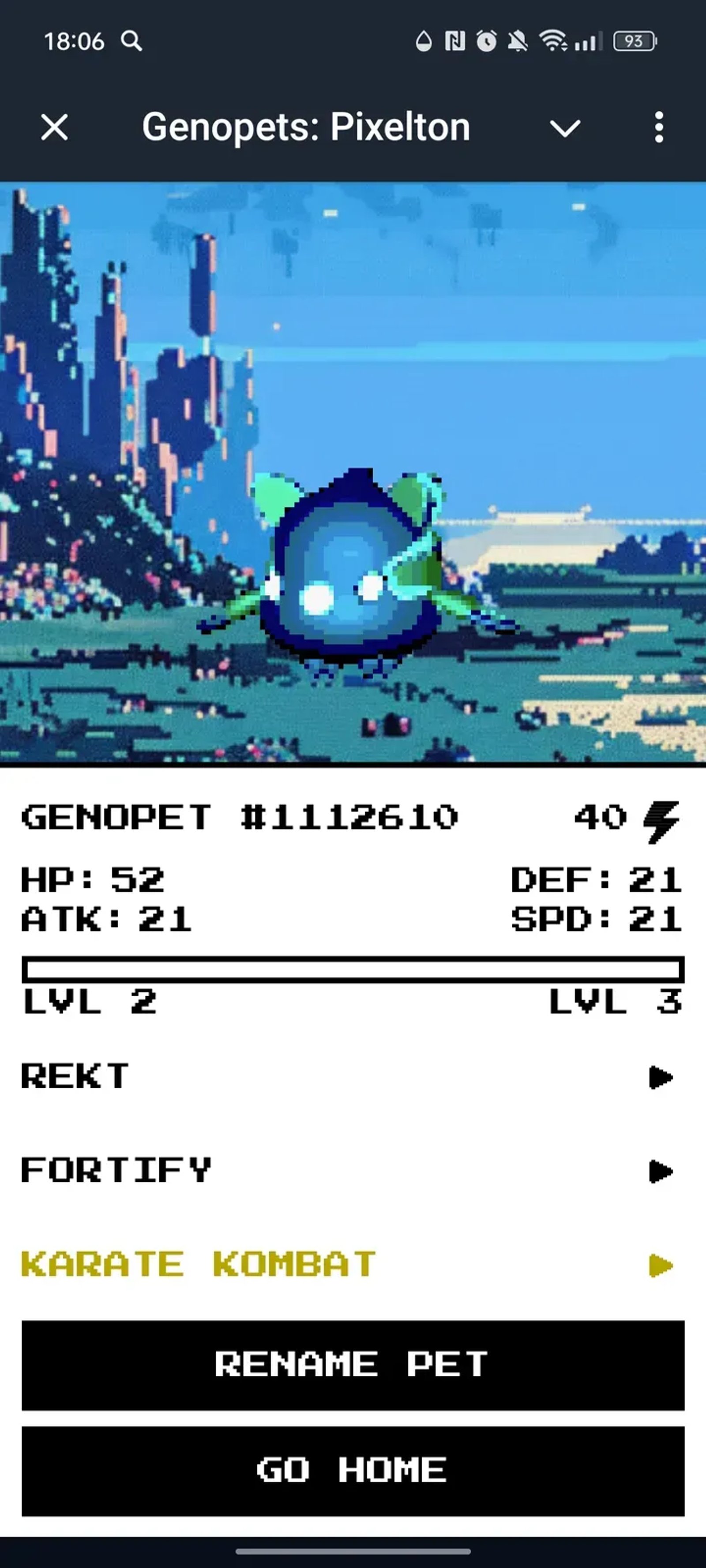 Genopets: Pixelton в Телеграм — скриншот 5
