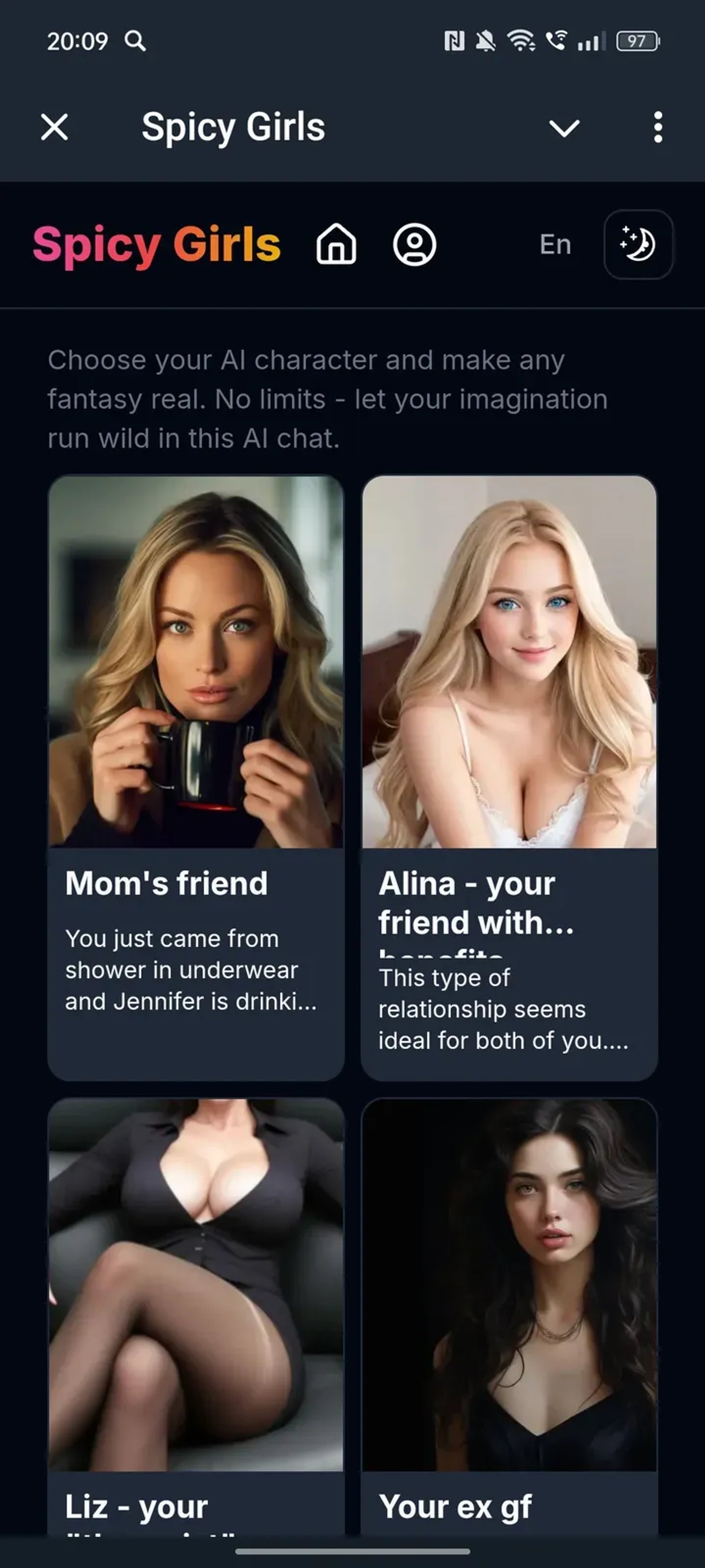 Spicy Girls Telegram Screenshot 1