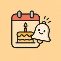 Birthday Reminder Logo Telegram